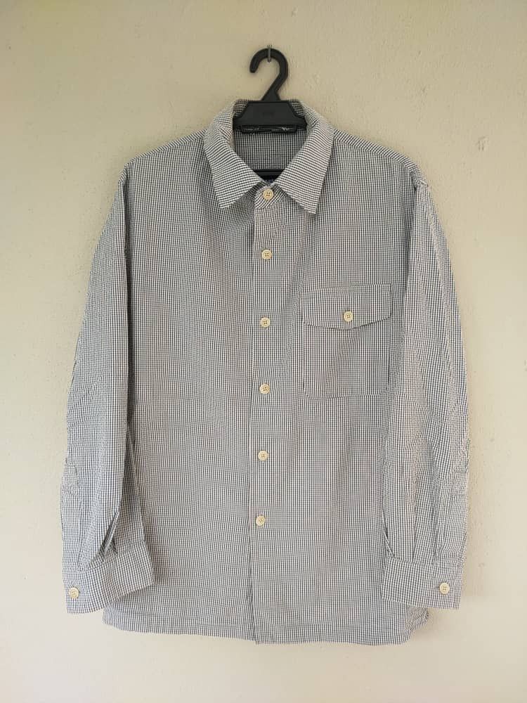 Burberry Burberry London Flannel Jacket Size US L / EU 52-54 / 3 - 1 Thumbnail