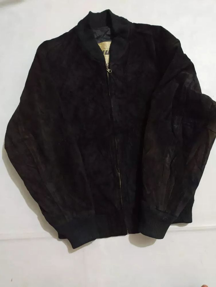 Japanese Brand × Vintage 🔥JunMen Japan Suede Bomber Jacket Size US M / EU 48-50 / 2 - 7 Thumbnail