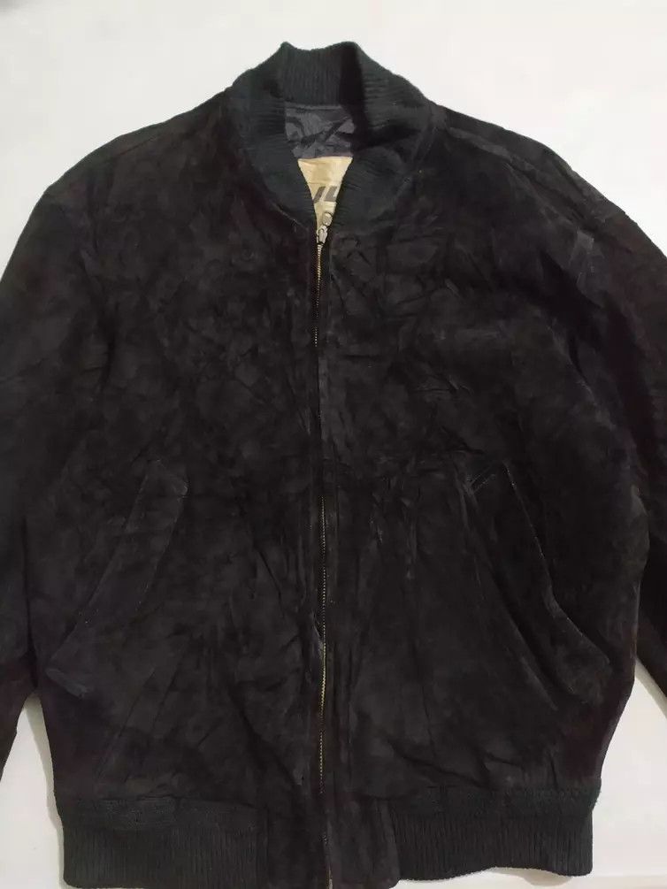 Japanese Brand × Vintage 🔥JunMen Japan Suede Bomber Jacket Size US M / EU 48-50 / 2 - 8 Thumbnail