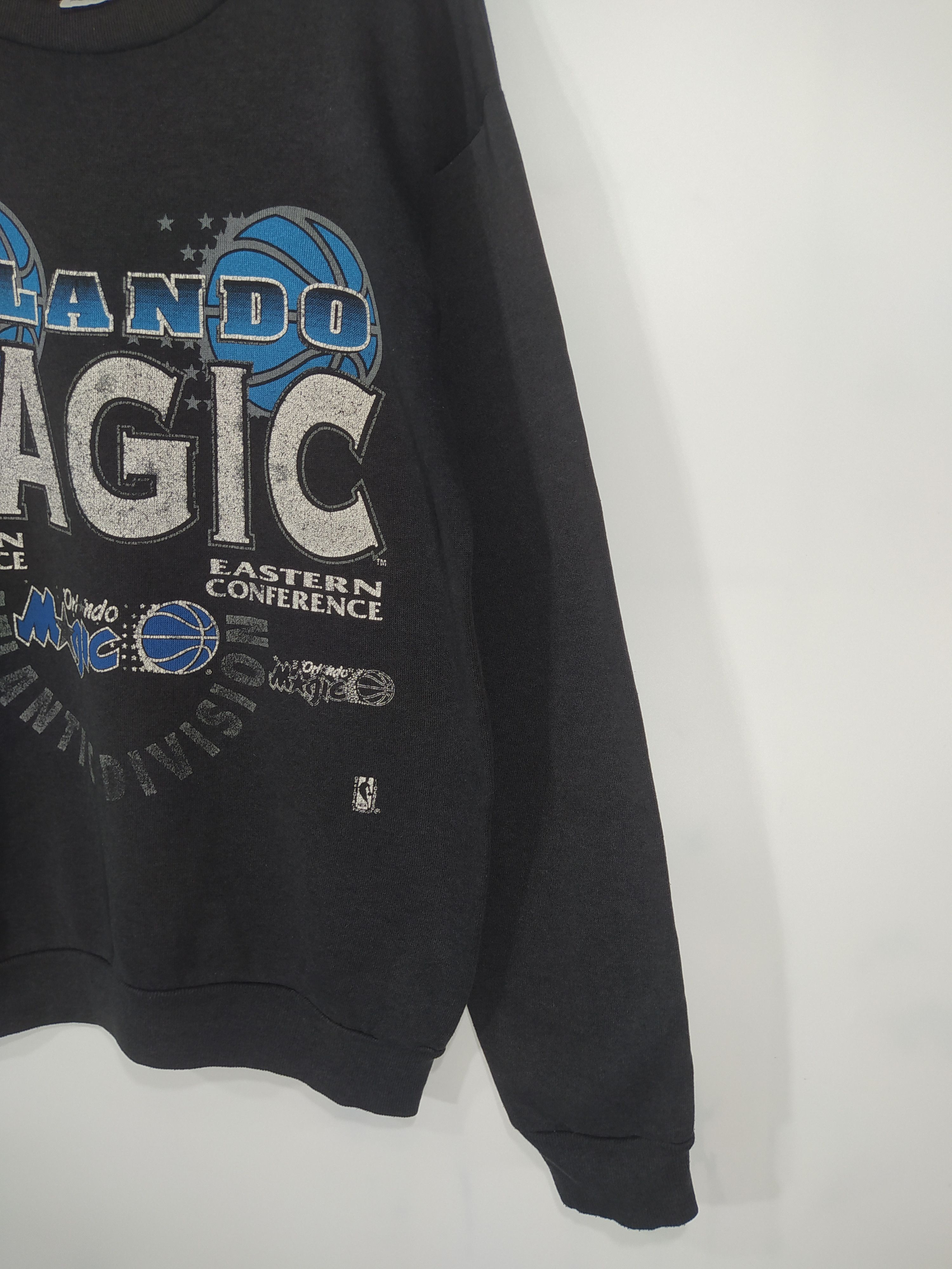 NBA × Vintage Vintage Orlando Magic Distressed Sweatshirt Size US M / EU 48-50 / 2 - 3 Thumbnail