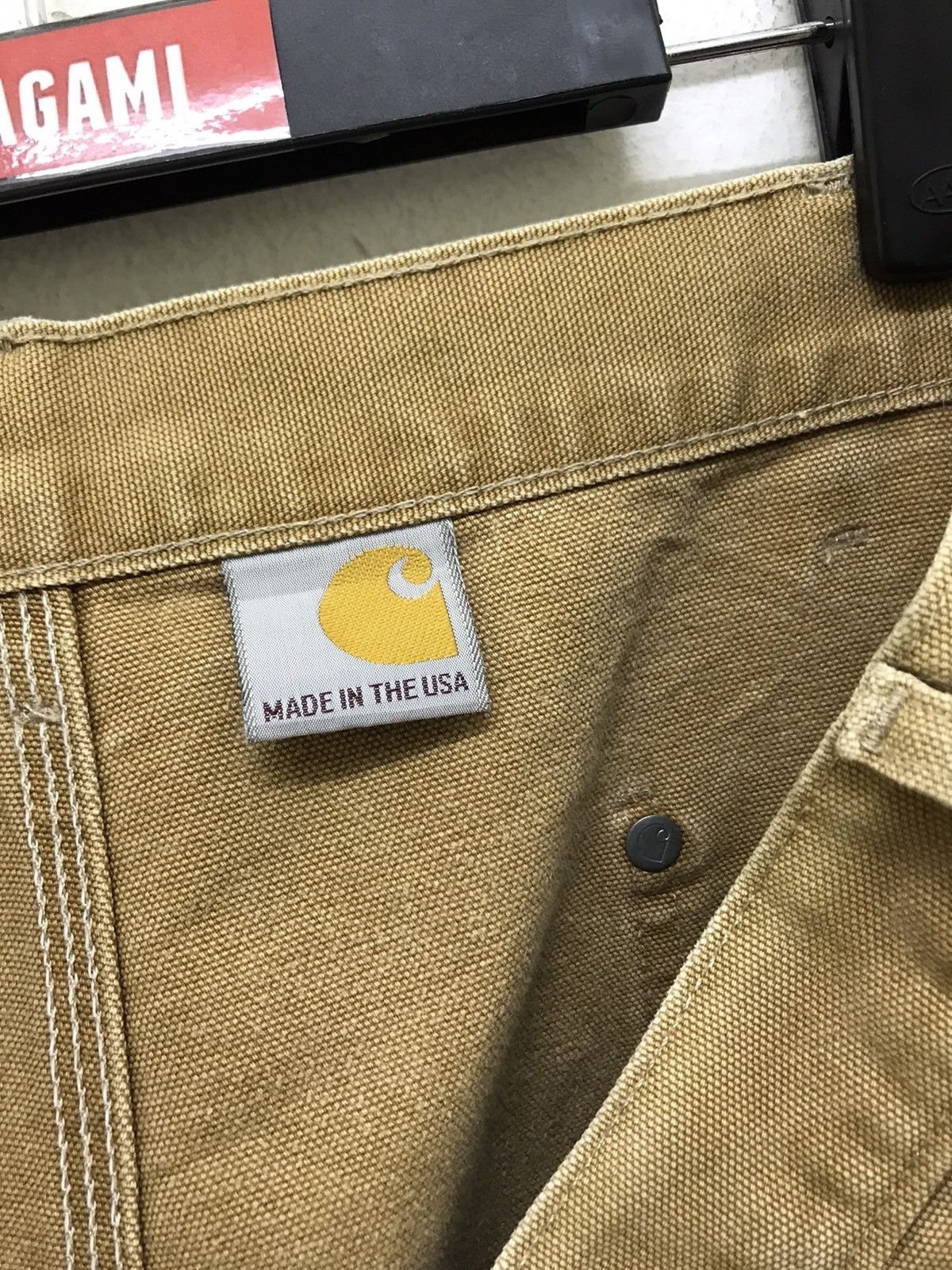 Carhartt ☢Rare Vtg Carhartt Carpenter Pant Cotton Duck Beauty Faded Size US 38 / EU 54 - 10 Thumbnail