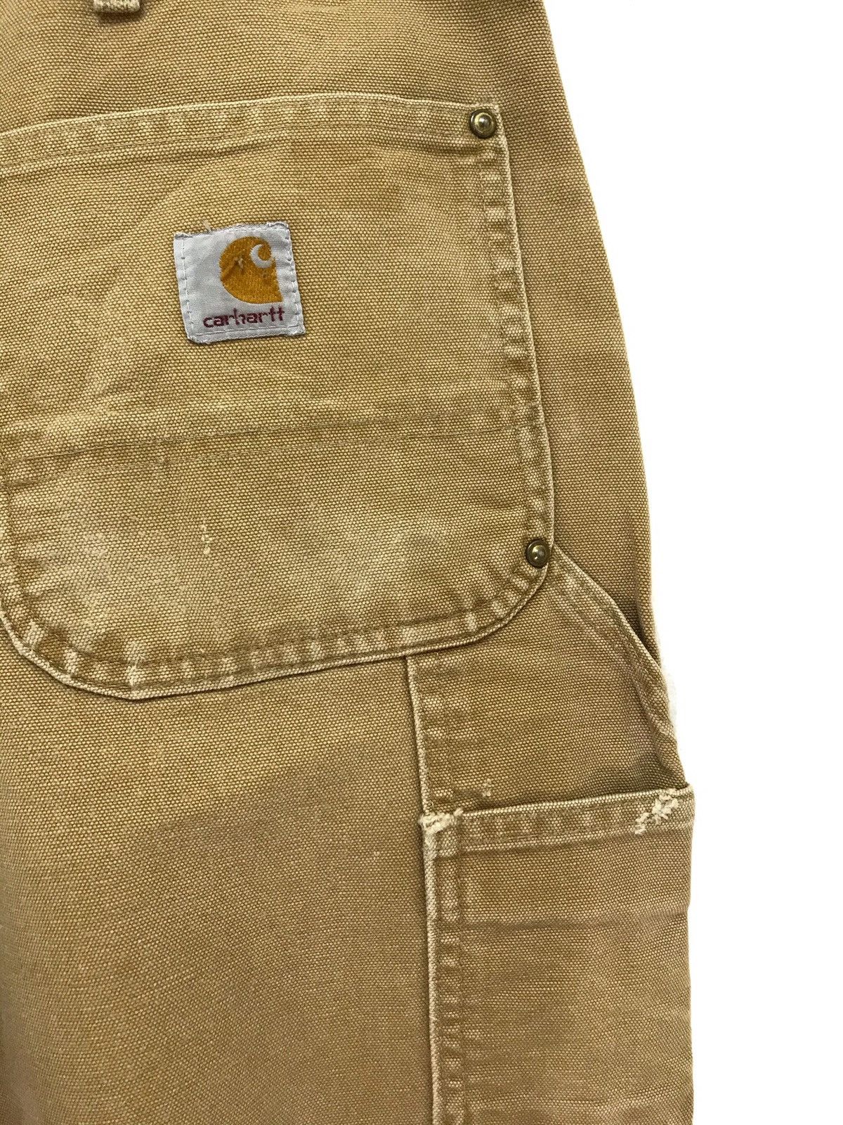 Carhartt ☢Rare Vtg Carhartt Carpenter Pant Cotton Duck Beauty Faded Size US 38 / EU 54 - 9 Thumbnail