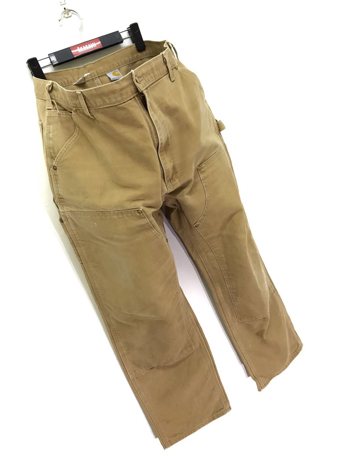 Carhartt ☢Rare Vtg Carhartt Carpenter Pant Cotton Duck Beauty Faded Size US 38 / EU 54 - 1 Thumbnail
