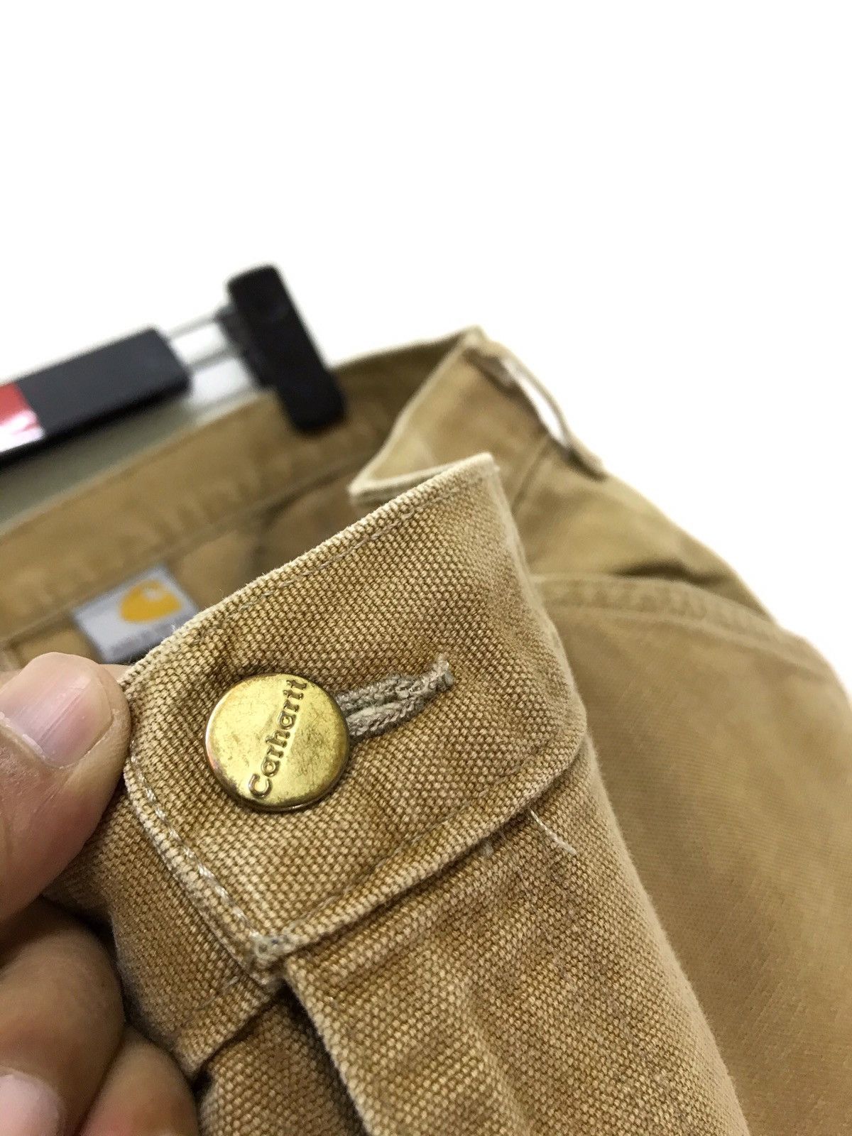 Carhartt ☢Rare Vtg Carhartt Carpenter Pant Cotton Duck Beauty Faded Size US 38 / EU 54 - 6 Thumbnail