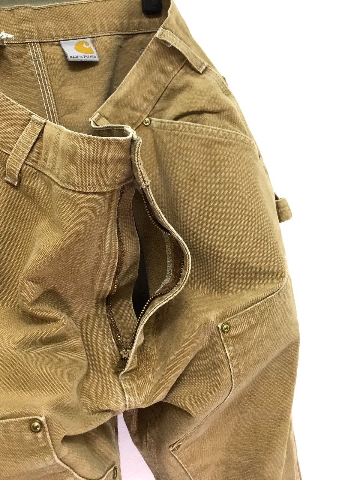 Carhartt ☢Rare Vtg Carhartt Carpenter Pant Cotton Duck Beauty Faded Size US 38 / EU 54 - 5 Thumbnail