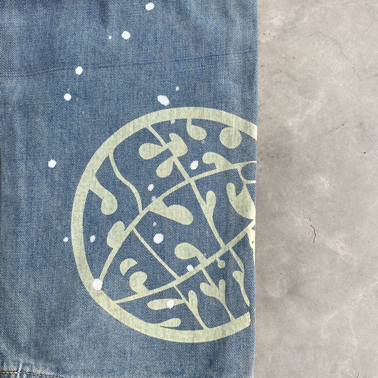 Japanese Brand × Vintage Japanese jeans patchwork distressed denim Size US 34 / EU 50 - 12 Thumbnail