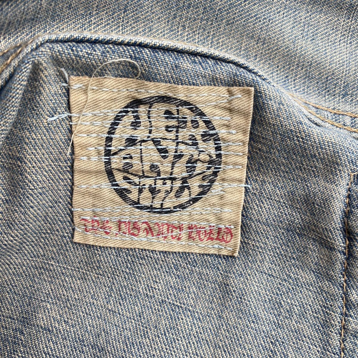 Japanese Brand × Vintage Japanese jeans patchwork distressed denim Size US 34 / EU 50 - 10 Thumbnail