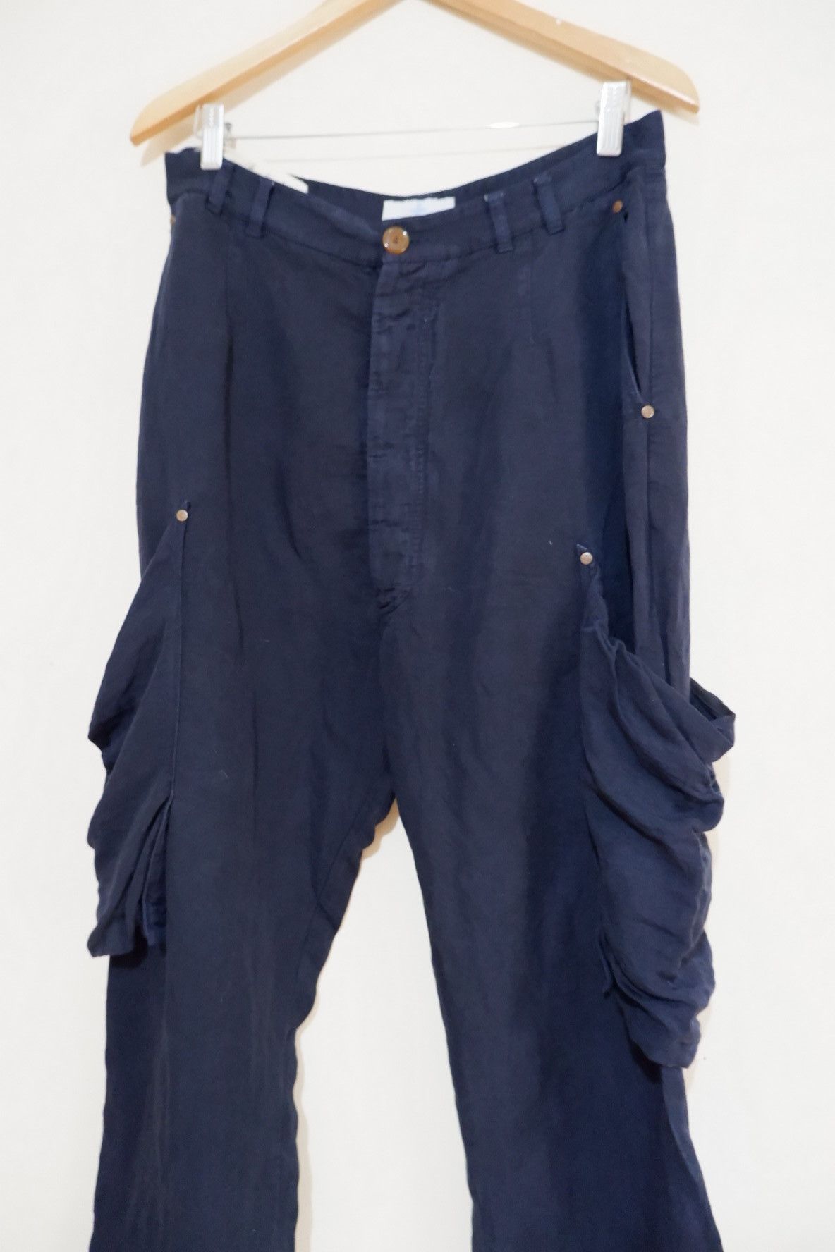 Vivienne Westwood FW2010 Vivienne Westwood Drunken 3D Cargo Pants Size US 32 / EU 48 - 3 Thumbnail
