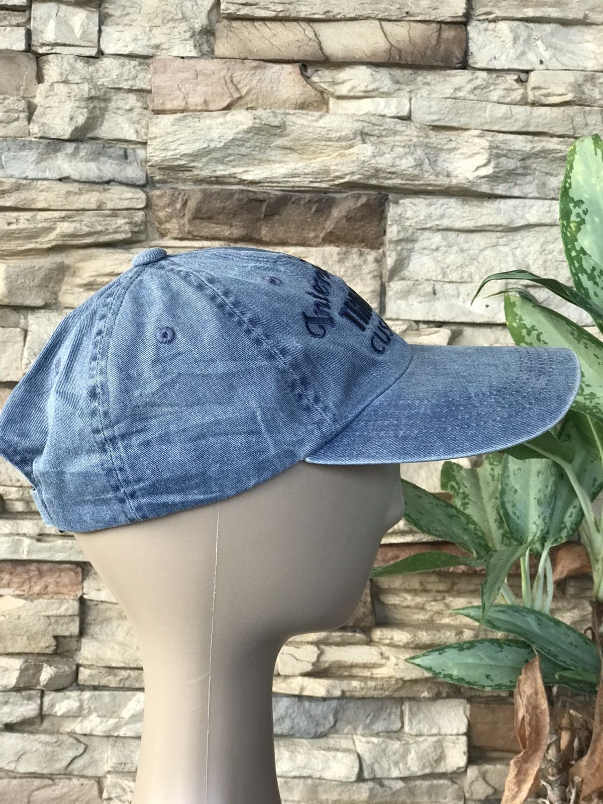 Vintage International Transit Customs Denim Cap Hat Size ONE SIZE - 3 Thumbnail