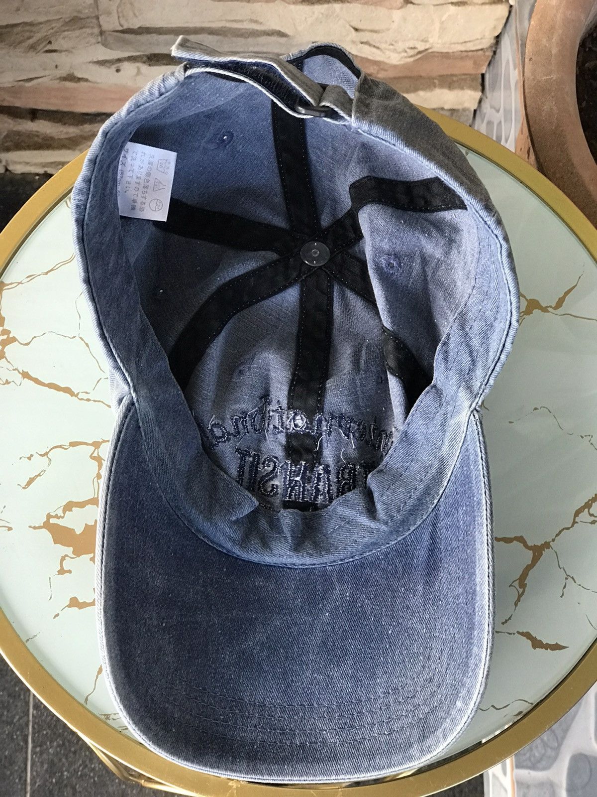 Vintage International Transit Customs Denim Cap Hat Size ONE SIZE - 5 Thumbnail