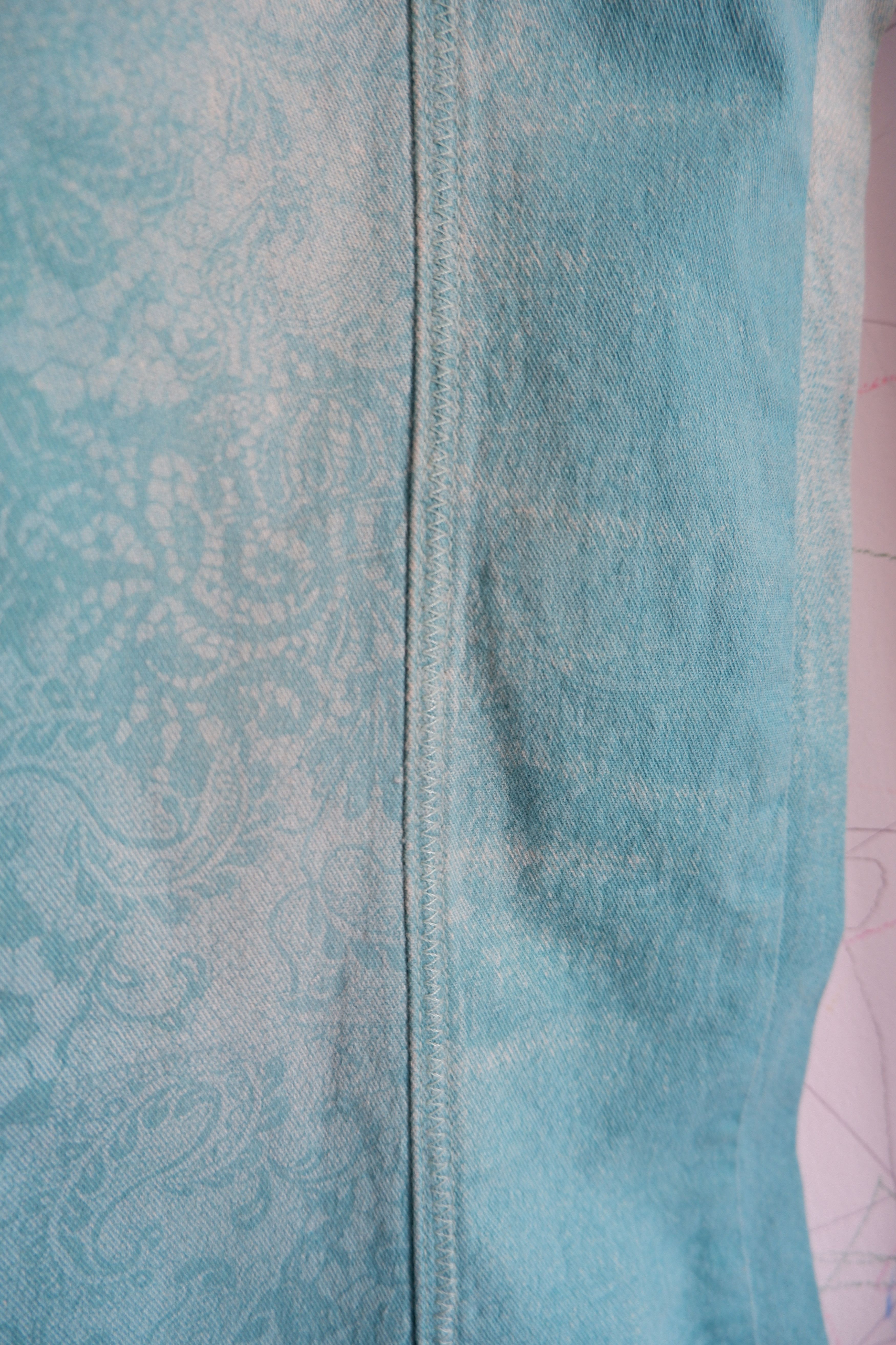 Roberto Cavalli Just Cavalli Printed High Waist Flare Pants Size 26" / US 2 / IT 38 - 4 Thumbnail