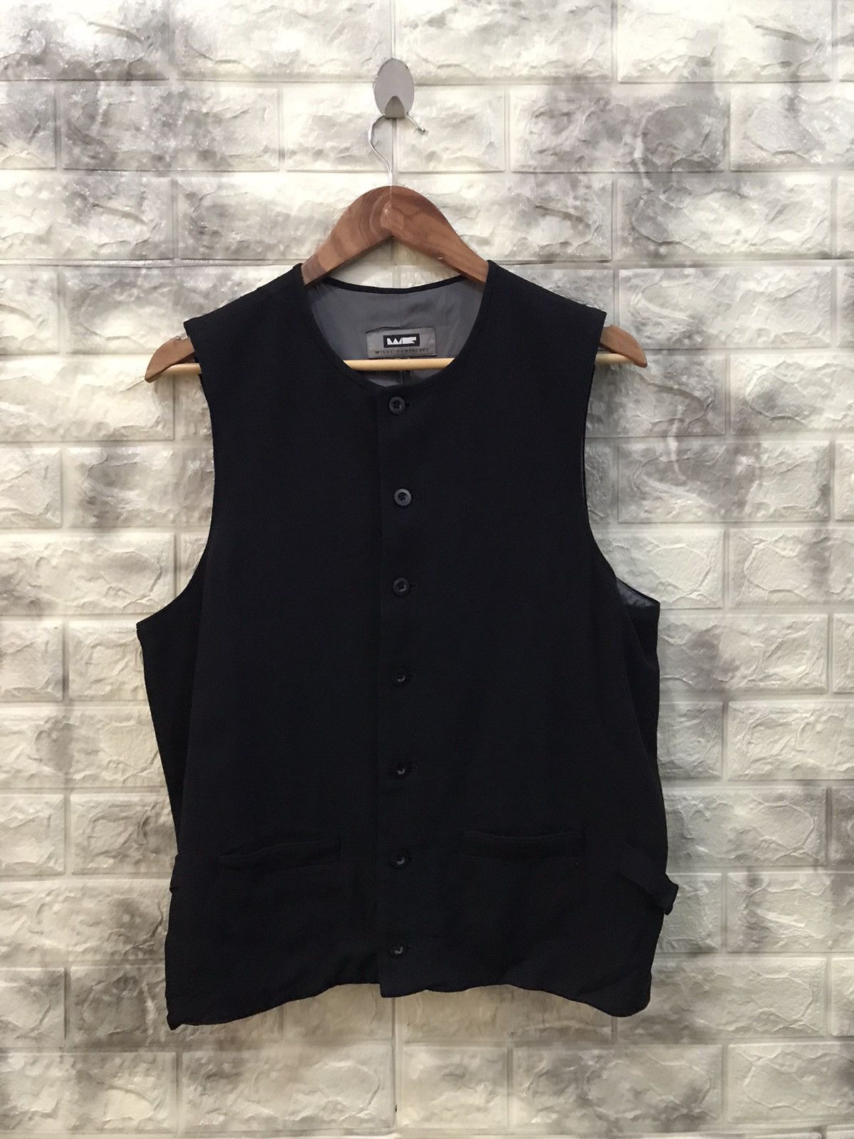 image of Wilke Rodriguez Vest in Black, Men's (Size Medium)