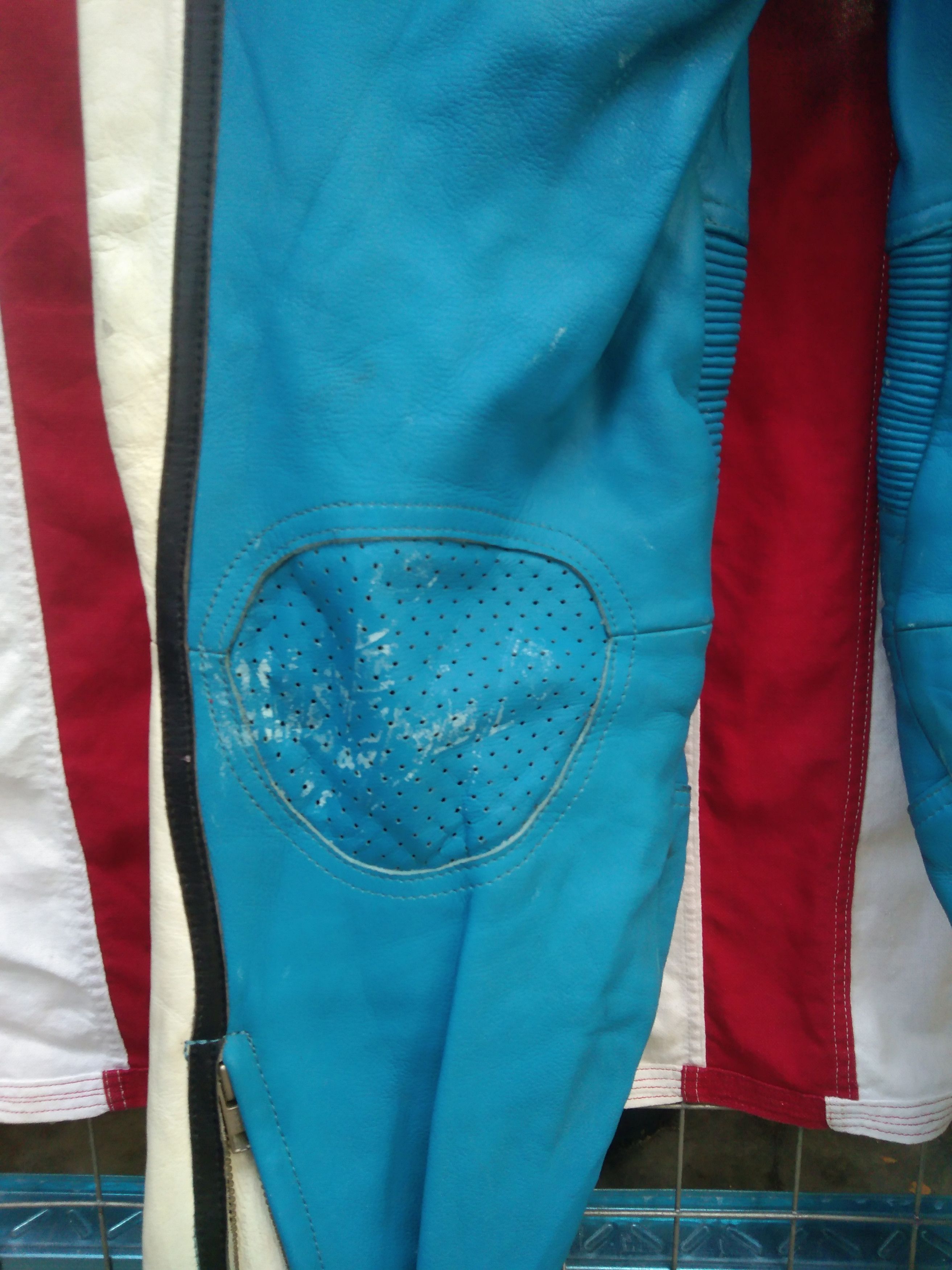 Japanese Brand × Vintage VTG.JAPANESE LEATHER RACING OVERALL Size US 33 - 24 Thumbnail