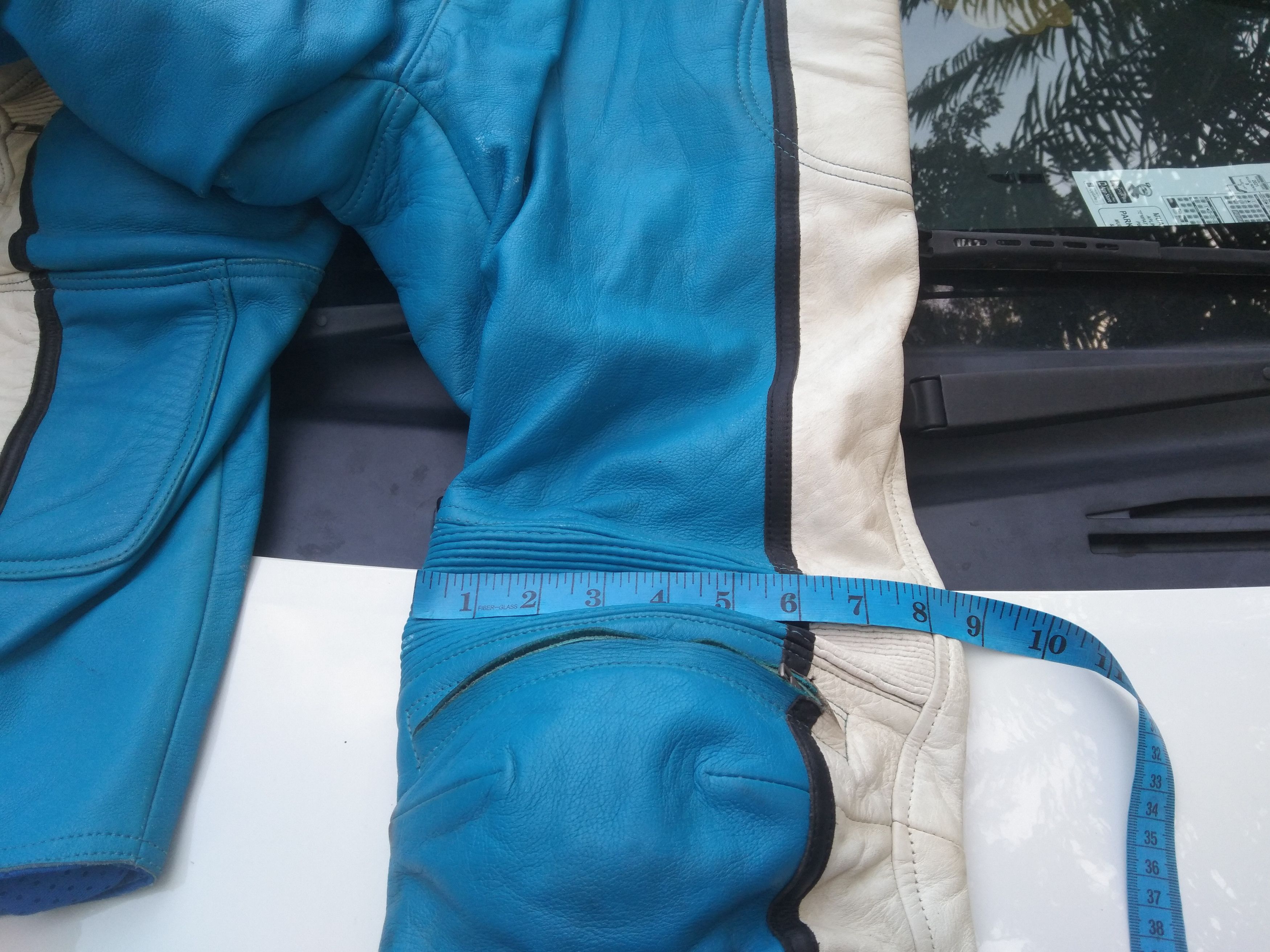 Japanese Brand × Vintage VTG.JAPANESE LEATHER RACING OVERALL Size US 33 - 8 Thumbnail
