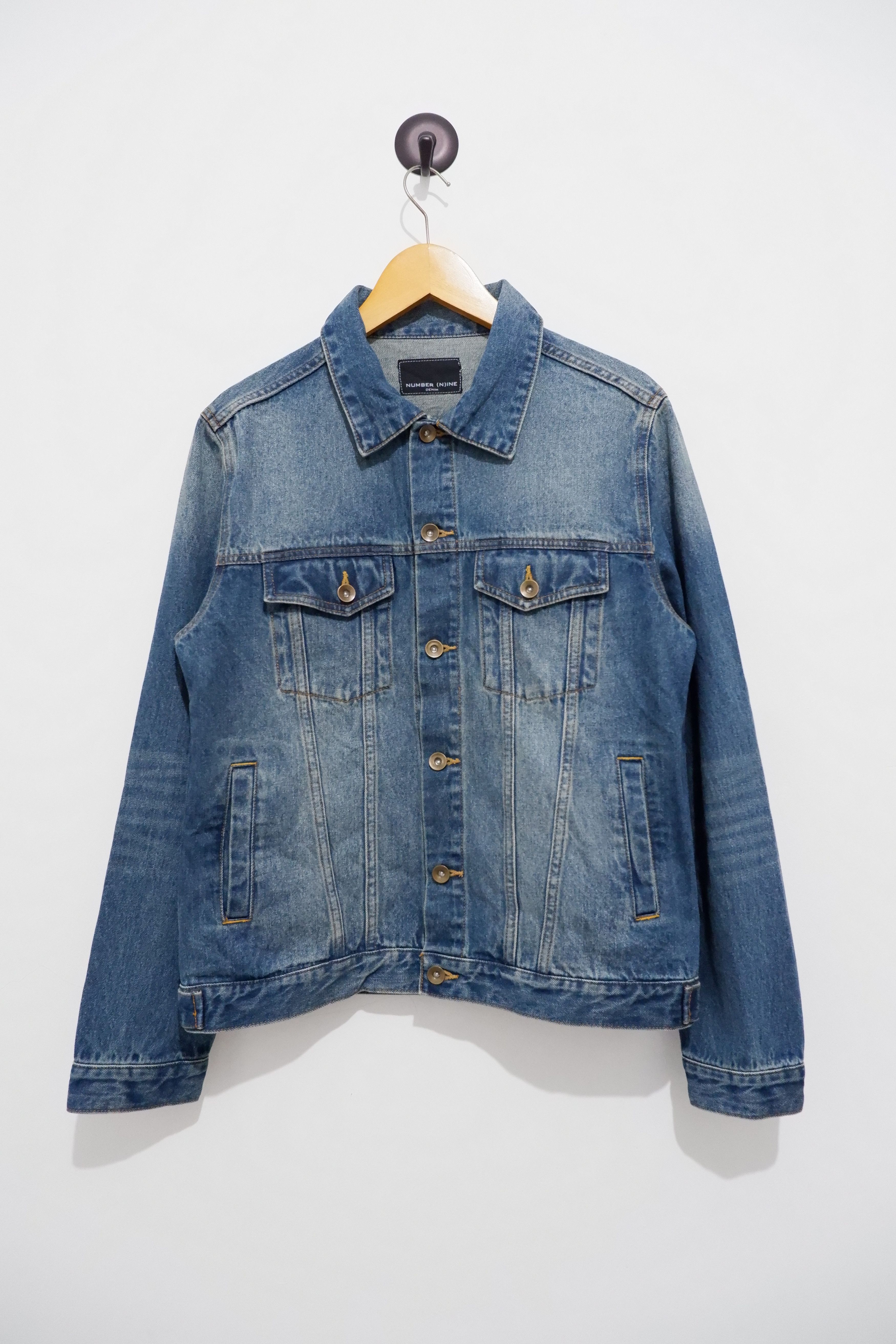 Number (N)ine Number Nine Pain Denim Jacket | Grailed