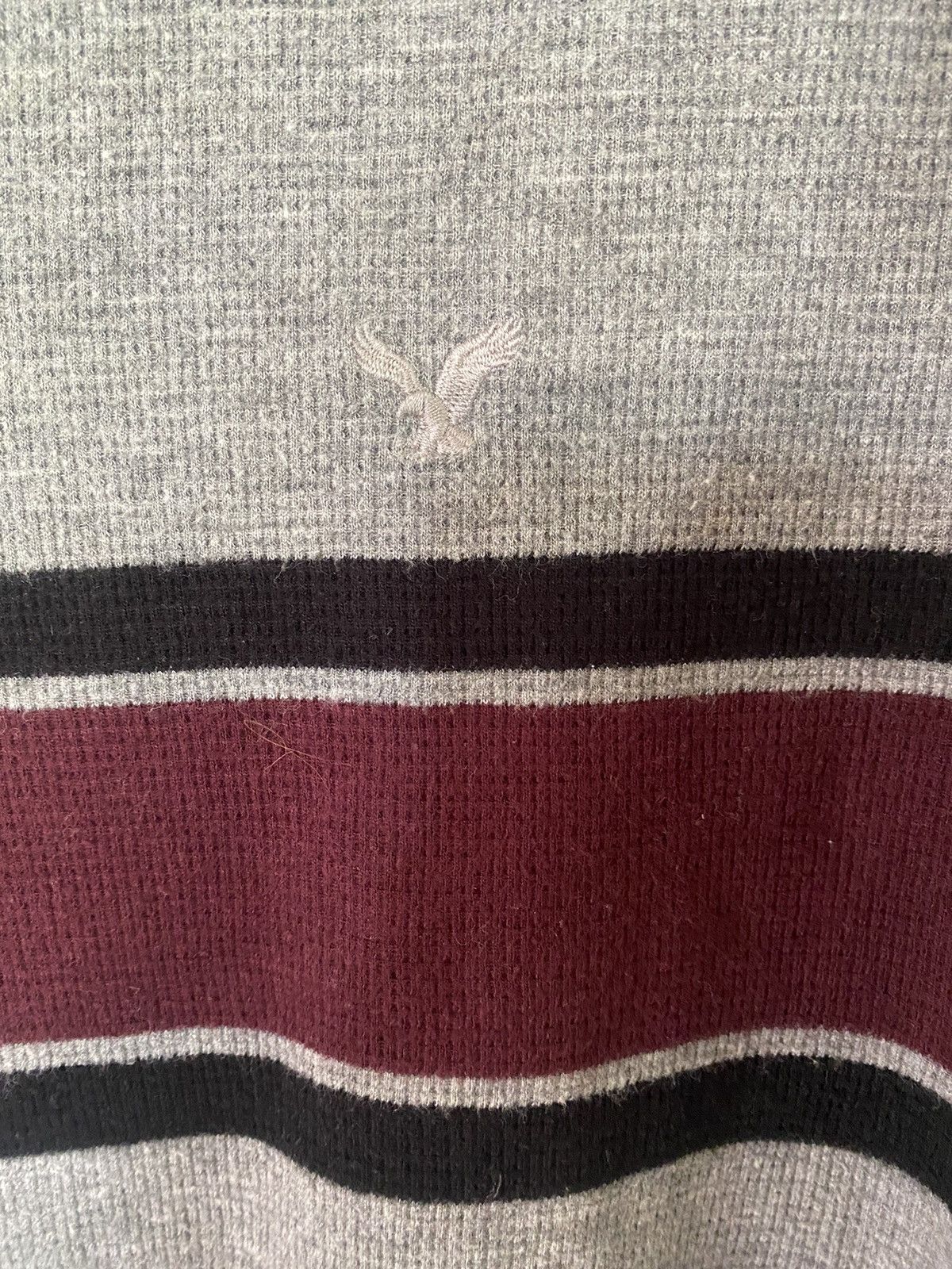 American Eagle Outfitters American Eagle Striped Long Sleeve Knit Shirt Size US M / EU 48-50 / 2 - 3 Thumbnail
