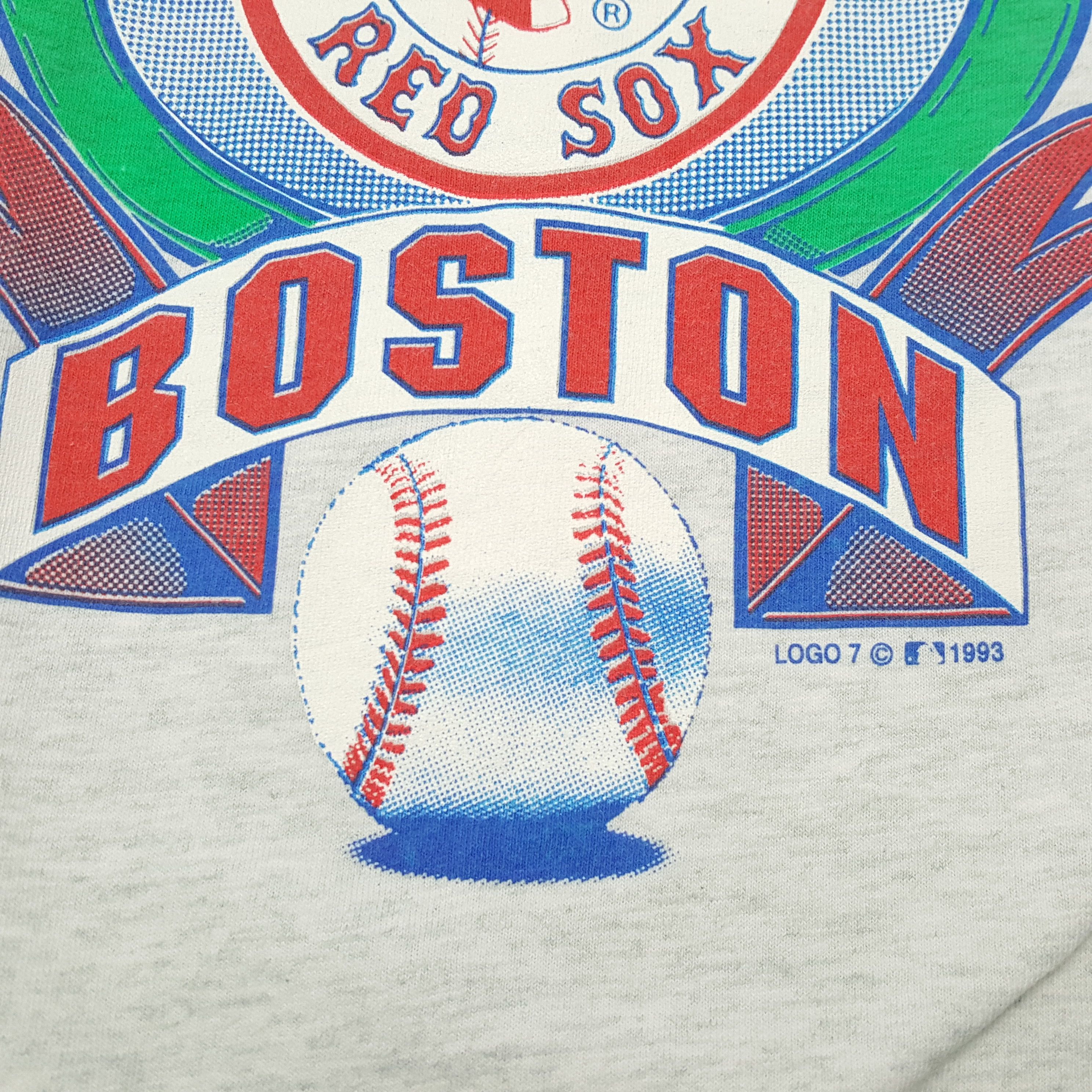 MLB × Vintage RED SOX BOSTON American Sports MLB Vintage Tshirt Size US XL / EU 56 / 4 - 5 Thumbnail