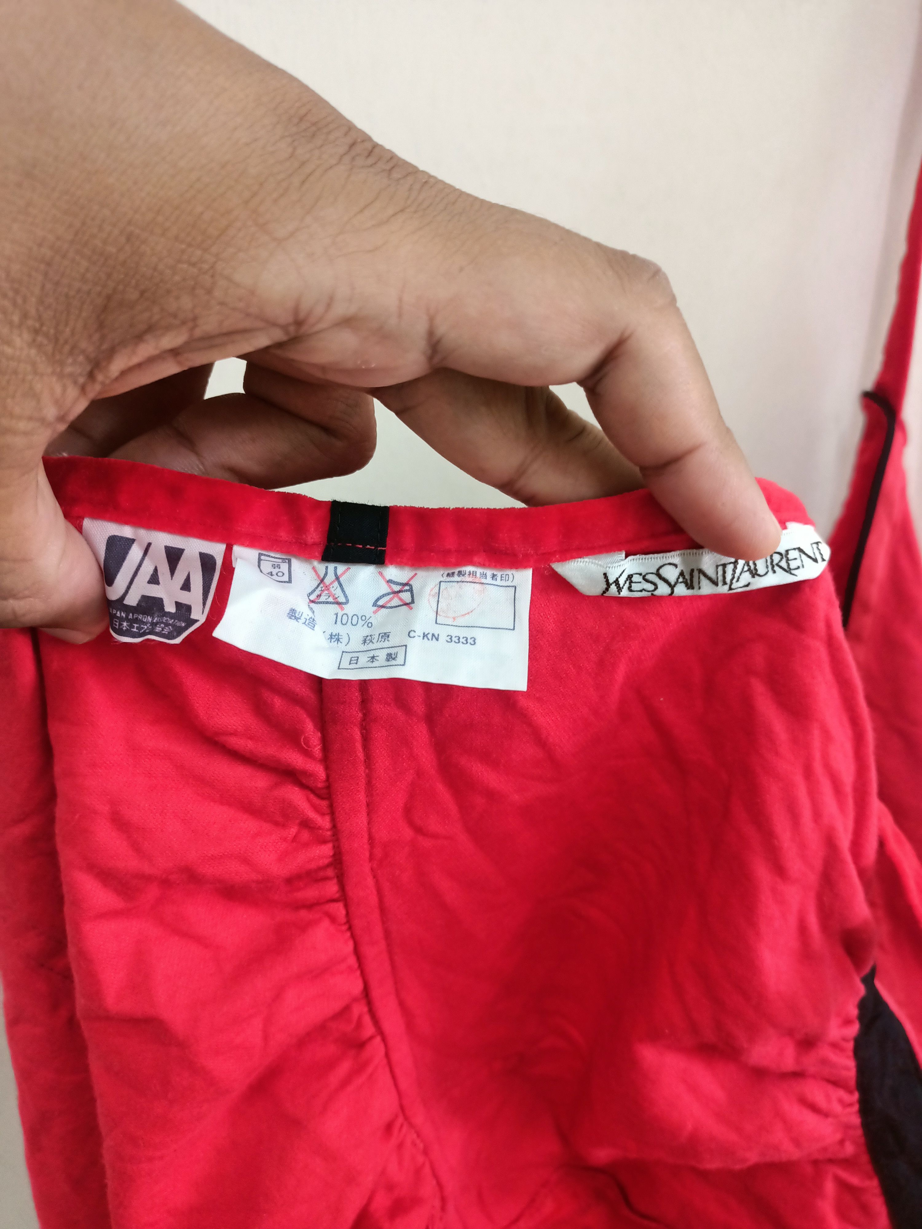 Designer × Yves Saint Laurent Yves Saint Laurent tabliers apron Size ONE SIZE - 6 Thumbnail