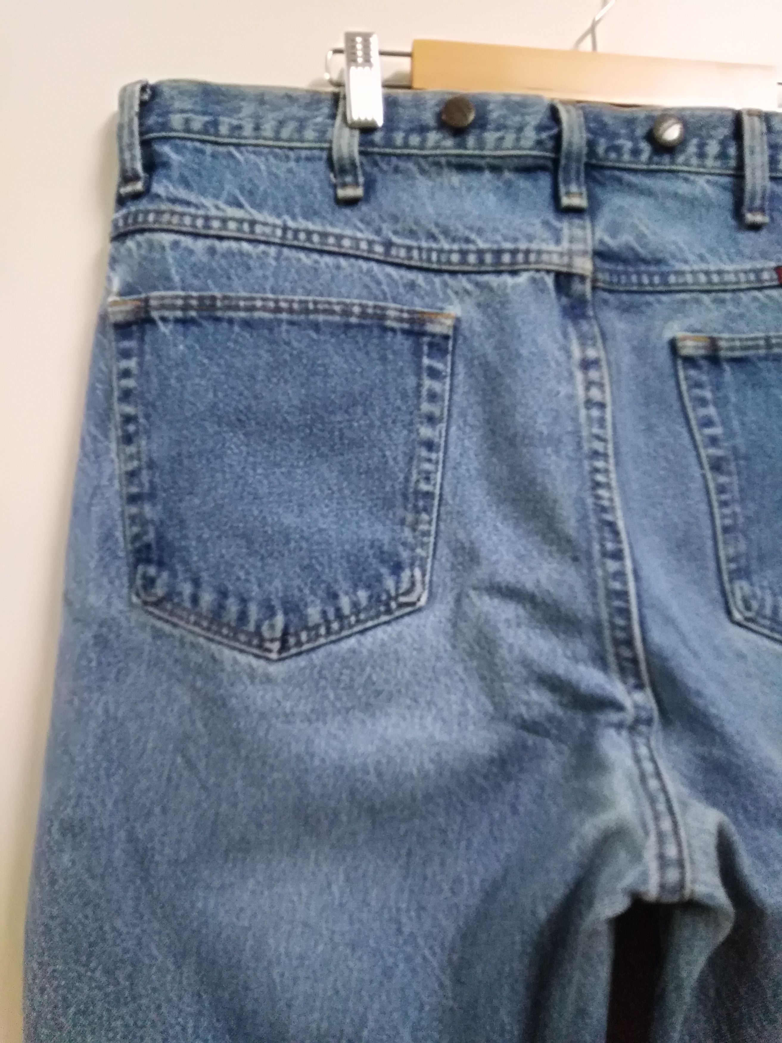 Rustler Vintage Rustler Bucksaw Logger Jeans Made In Mexico Size US 38 / EU 54 - 15 Thumbnail