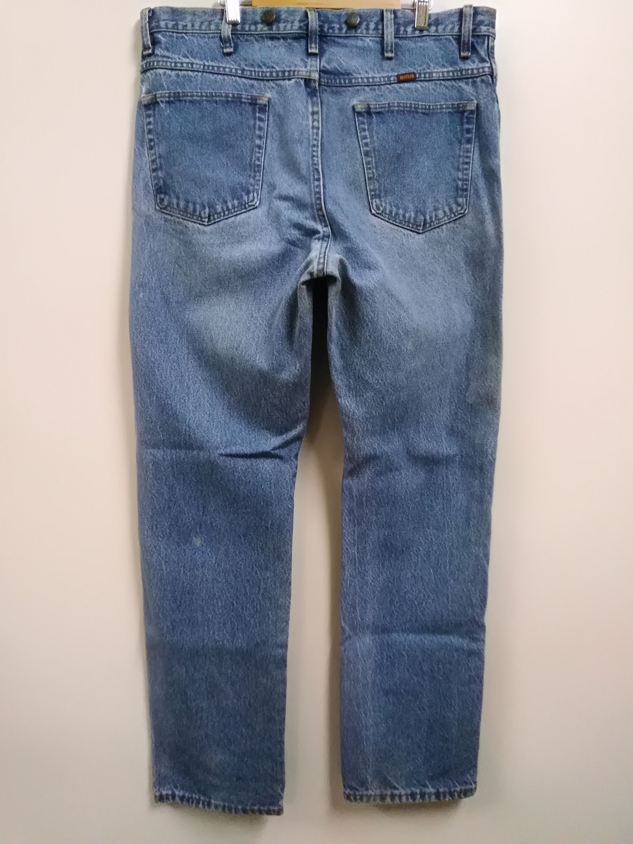 Rustler Vintage Rustler Bucksaw Logger Jeans Made In Mexico Size US 38 / EU 54 - 2 Thumbnail