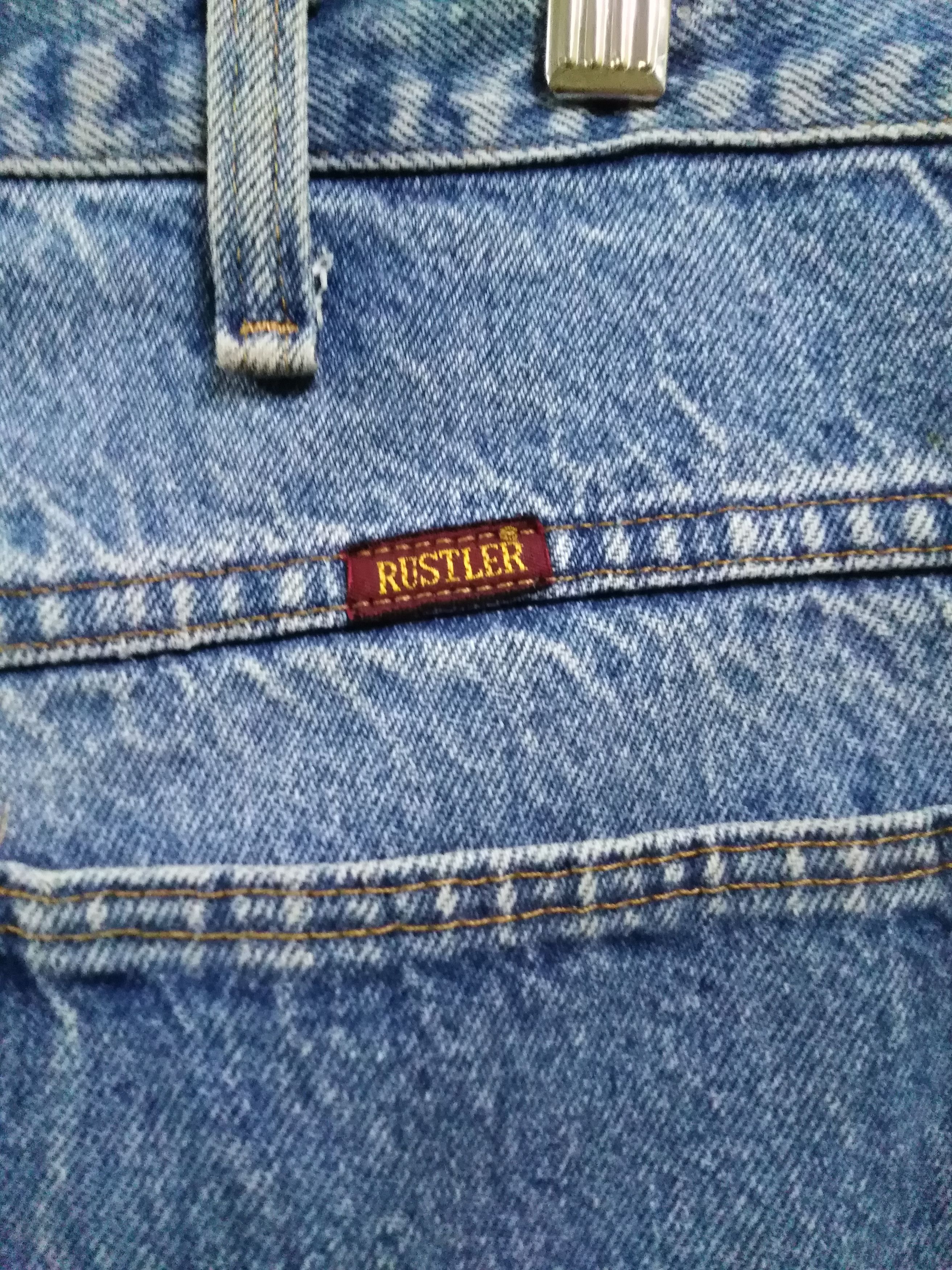 Rustler Vintage Rustler Bucksaw Logger Jeans Made In Mexico Size US 38 / EU 54 - 16 Thumbnail