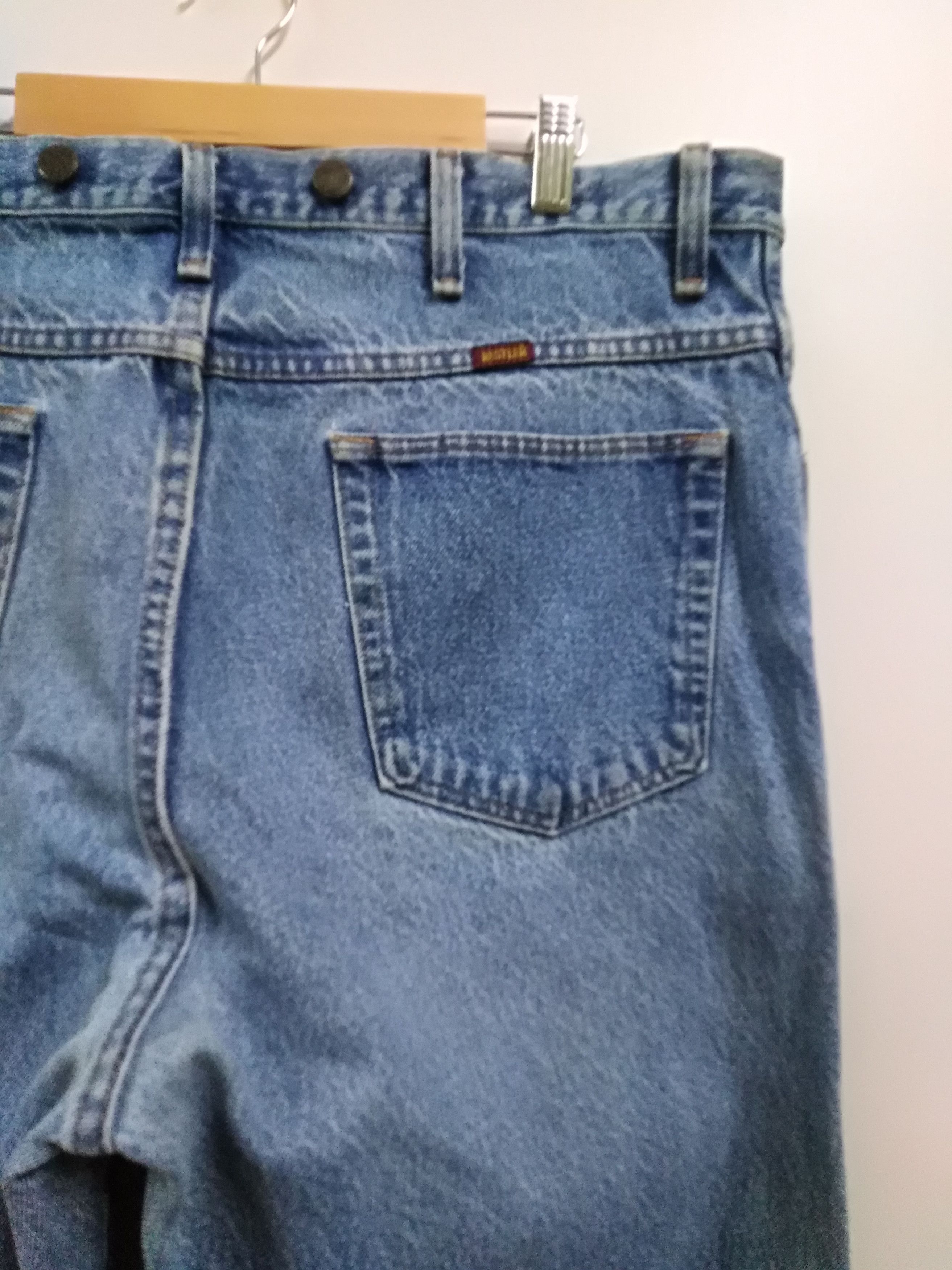 Rustler Vintage Rustler Bucksaw Logger Jeans Made In Mexico Size US 38 / EU 54 - 14 Thumbnail