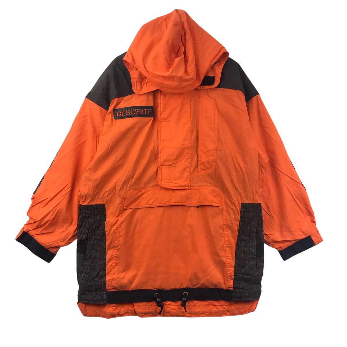 Descente Vintage DESCENTE Ski Hiking Oversize Orange Bomber Jacket Size US L / EU 52-54 / 3 - 1 Thumbnail