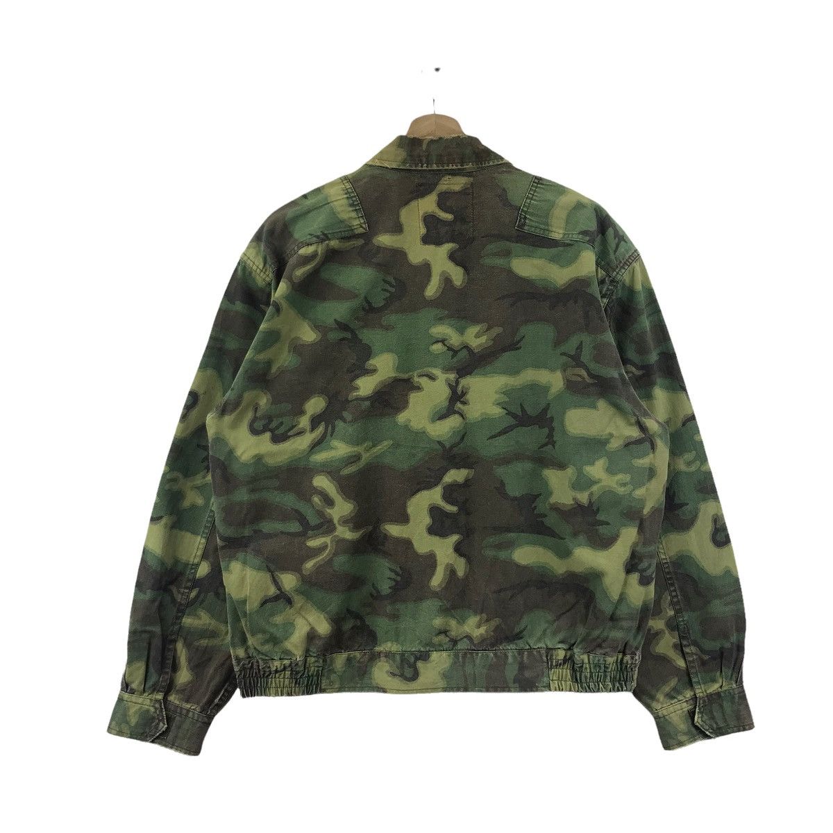 Vintage HOUSTON INC U.S Military Camouflage Army Navy AirforceJacket Size US L / EU 52-54 / 3 - 5 Thumbnail