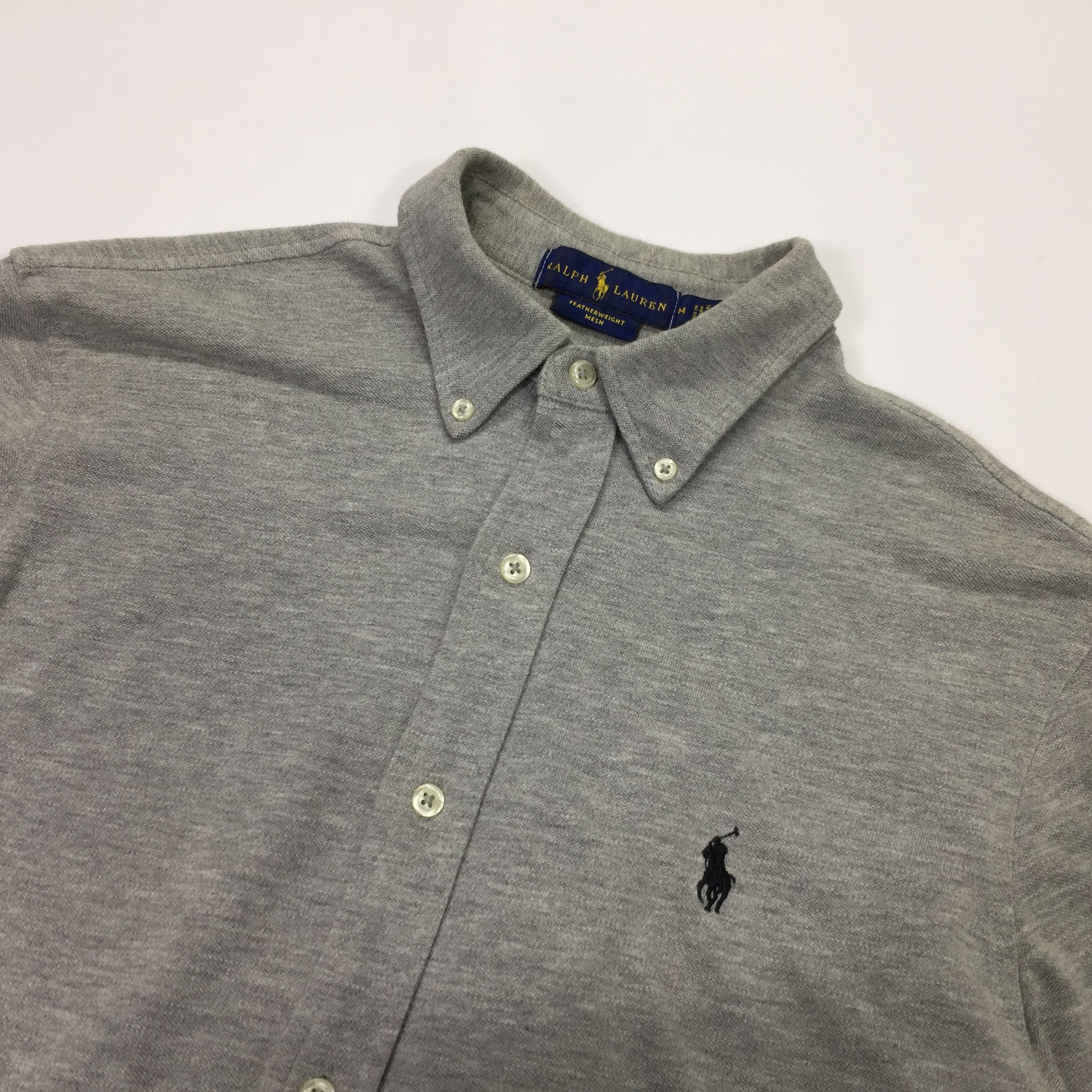 Polo Ralph Lauren × Ralph Lauren Ralph Lauren Featherweight Mesh Shirt Size US M / EU 48-50 / 2 - 2 Thumbnail