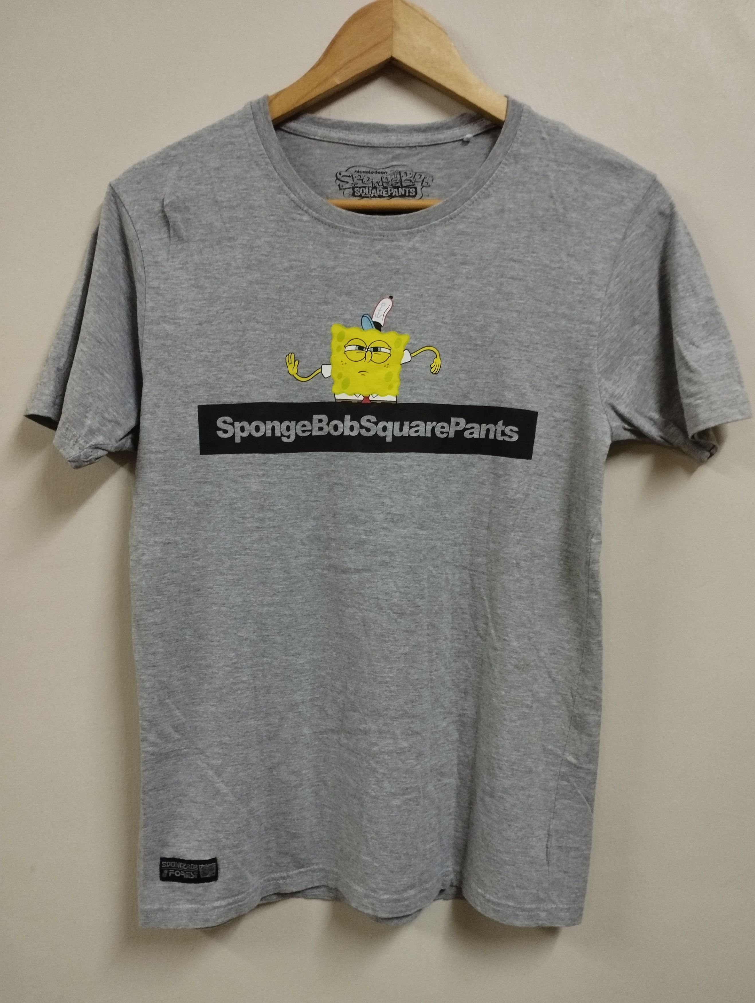 image of Avant Garde x Cartoon Network Spongebob Squarepants T Shirt, Men's (Size Small)