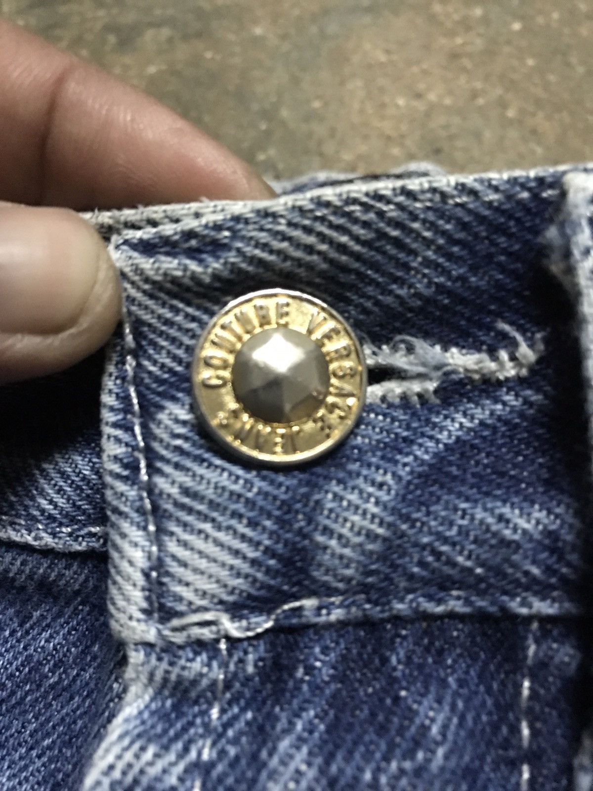 Versace Jeans Couture Versace jeans Couture distress design Size US 28 / EU 44 - 9 Thumbnail