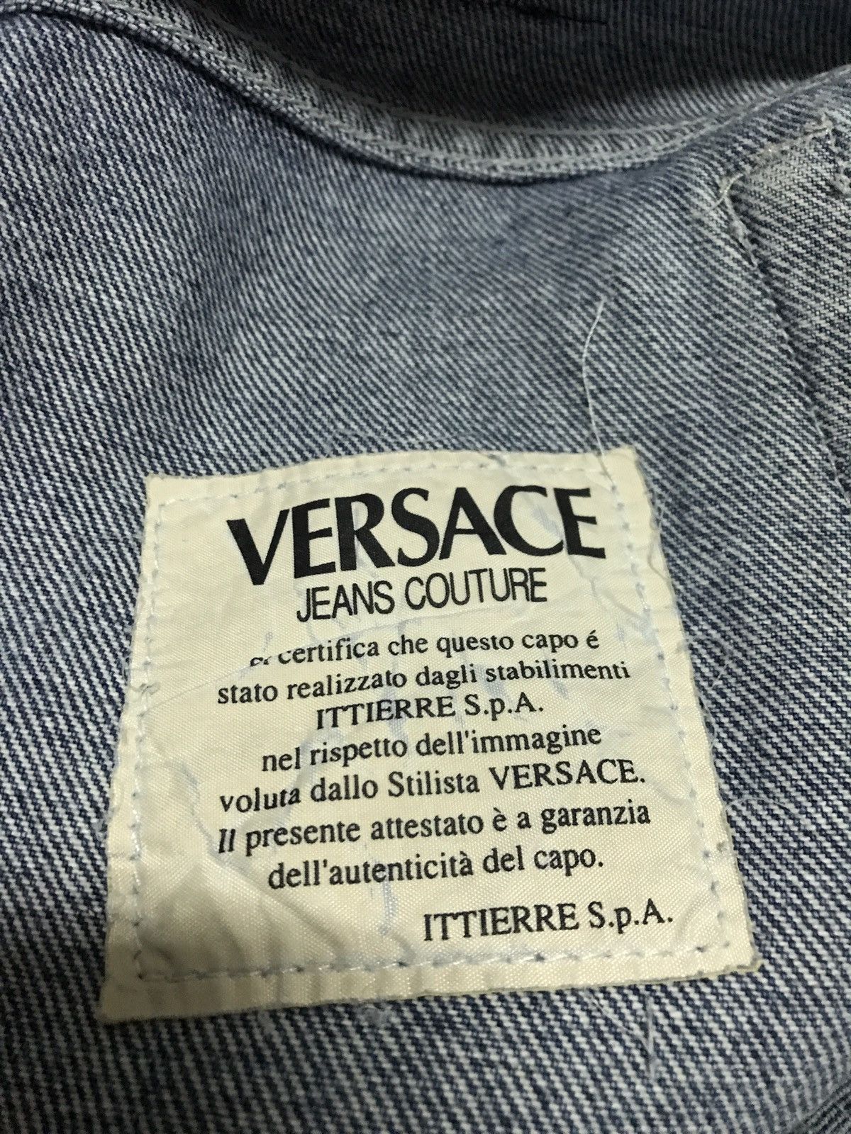 Versace Jeans Couture Versace jeans Couture distress design Size US 28 / EU 44 - 13 Thumbnail