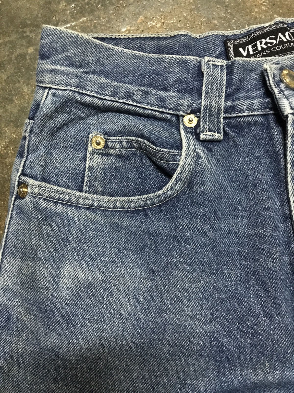 Versace Jeans Couture Versace jeans Couture distress design Size US 28 / EU 44 - 8 Thumbnail