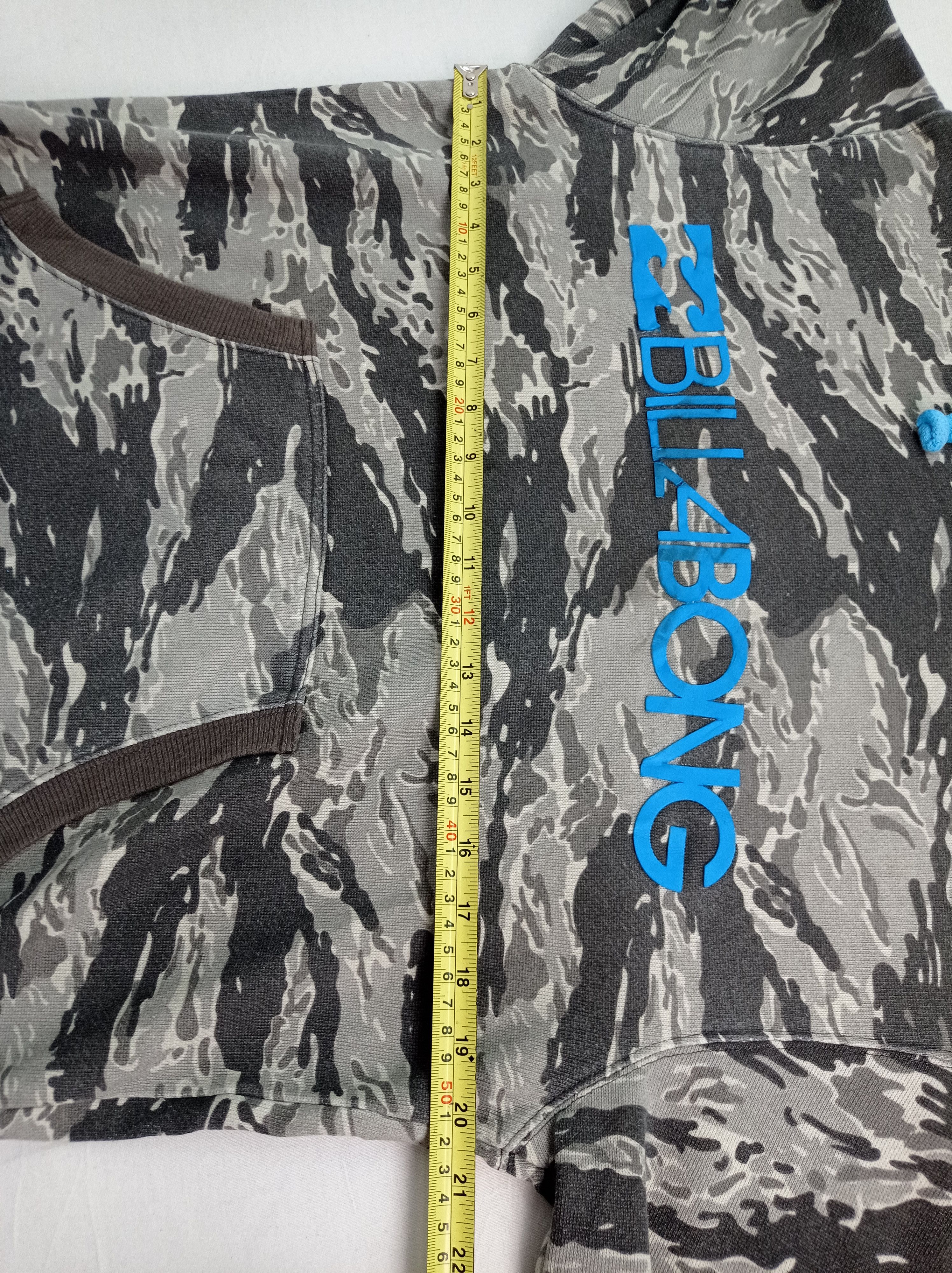 Billabong Vintage Billabong Camo Tiger Stripe Hoodie Size US M / EU 48-50 / 2 - 12 Thumbnail