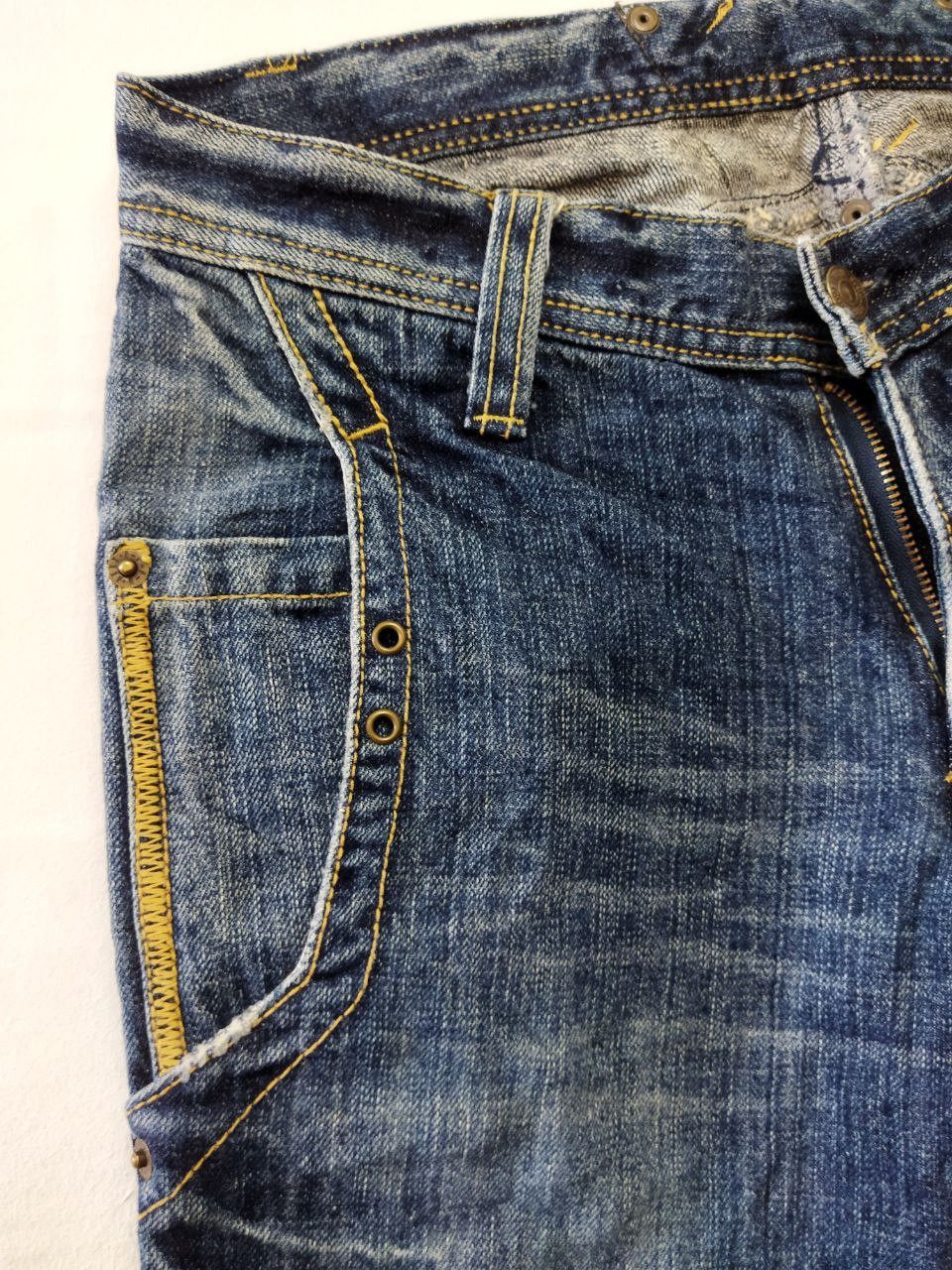 PPFM Japanese PPFM Nice Design Jeans Size US 31 - 12 Thumbnail