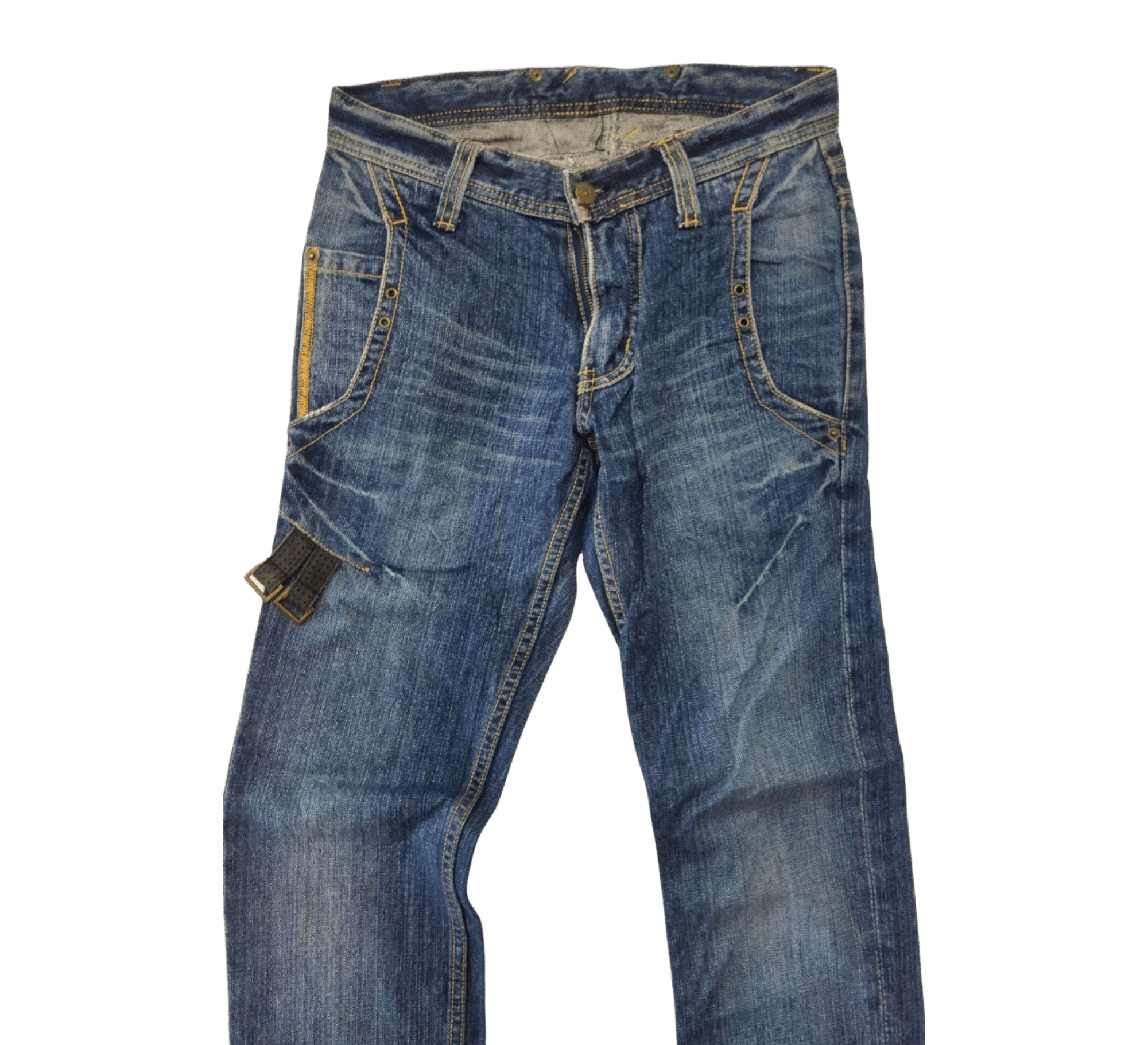 PPFM Japanese PPFM Nice Design Jeans Size US 31 - 2 Thumbnail