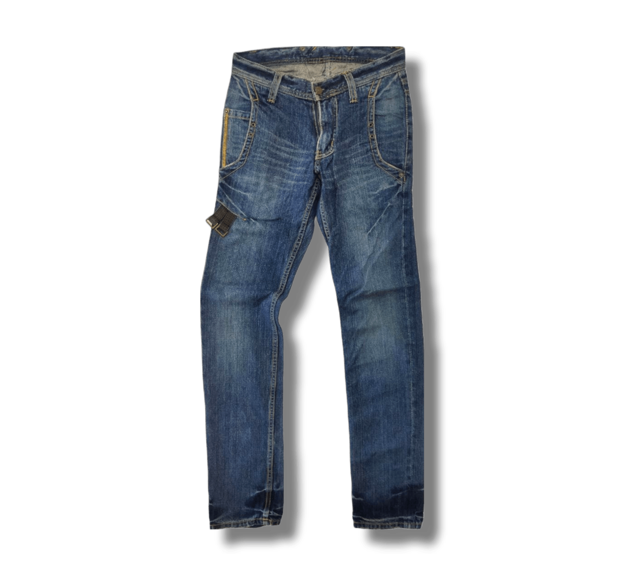PPFM Japanese PPFM Nice Design Jeans Size US 31 - 1 Thumbnail