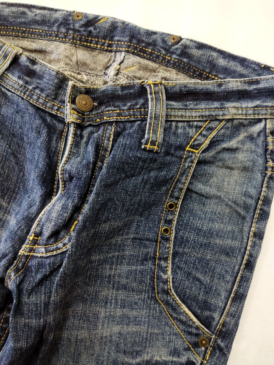PPFM Japanese PPFM Nice Design Jeans Size US 31 - 11 Thumbnail