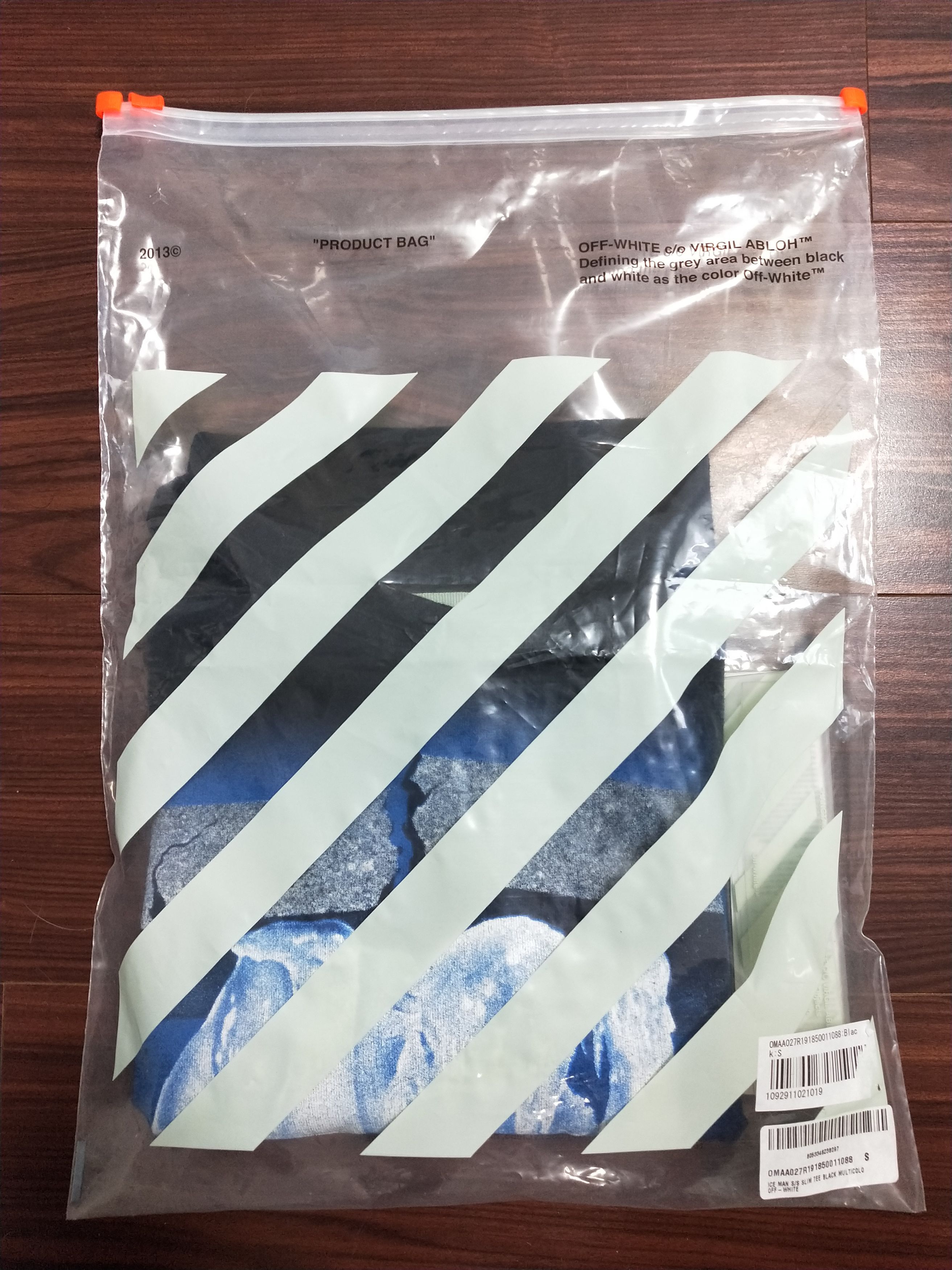 Off-White Ice Man Tee Size US S / EU 44-46 / 1 - 8 Thumbnail