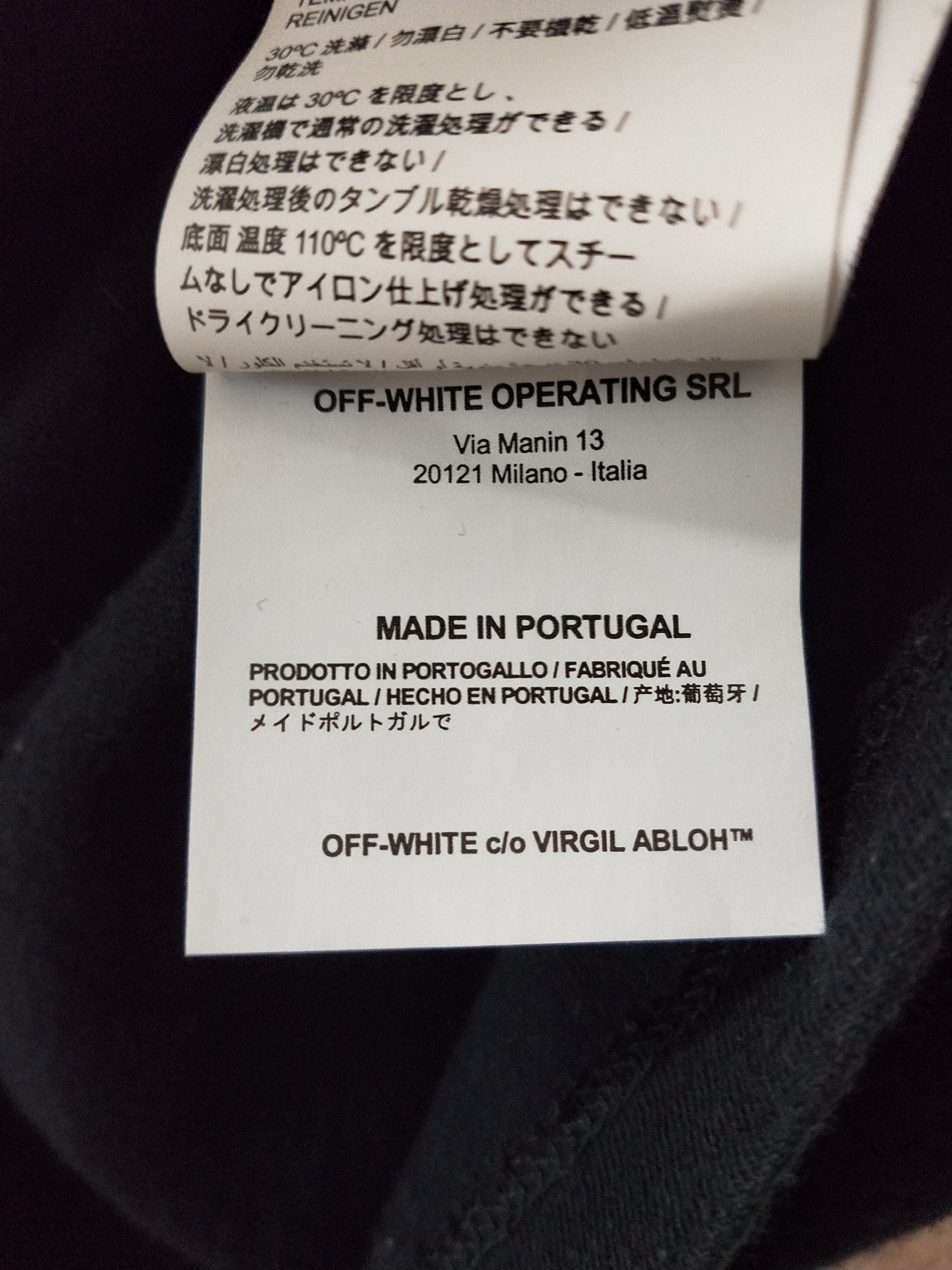 Off-White Ice Man Tee Size US S / EU 44-46 / 1 - 7 Thumbnail