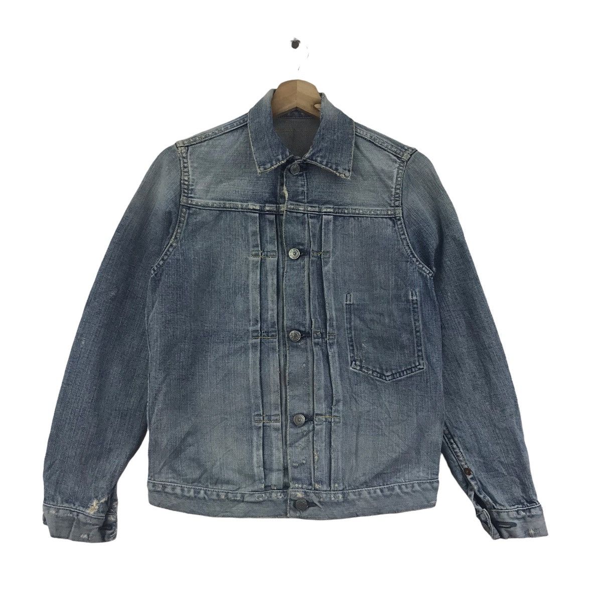 Journal Standard TYPE 1 L'ESSAGE Journal Standard Japanese Brand Denim Jacket Size US S / EU 44-46 / 1 - 1 Thumbnail