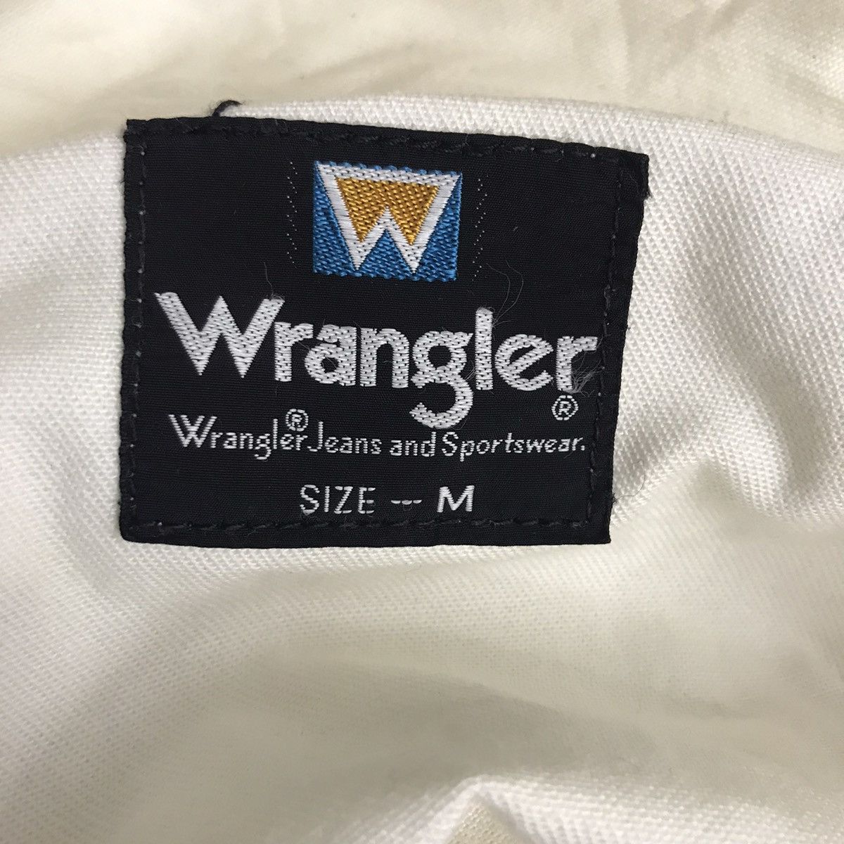 Wrangler WRANGLER Jeans And Sportwear White Hooded Jacket Size US M / EU 48-50 / 2 - 4 Thumbnail