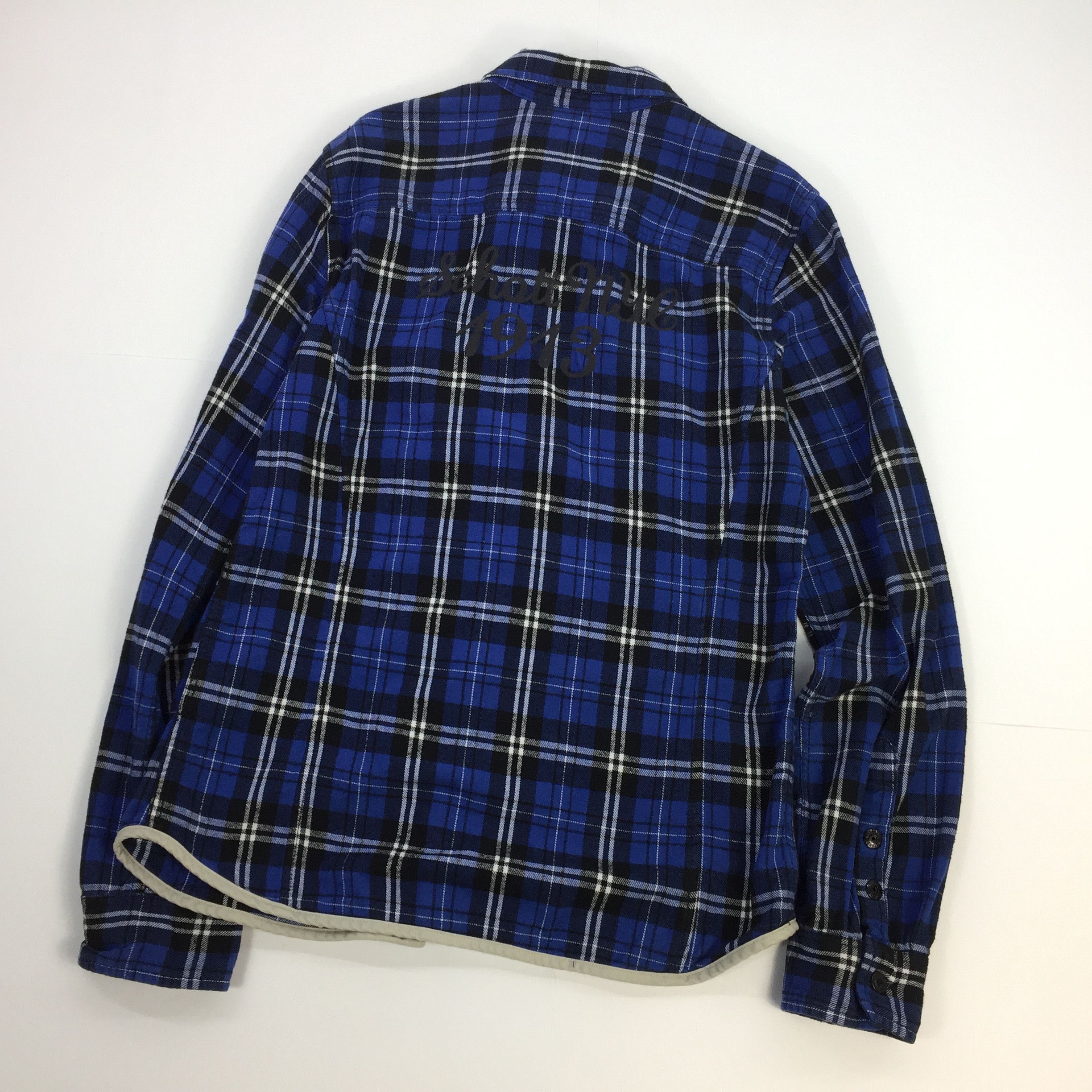 Designer × Flannel × Schott Schott Bros NYC Flannel Shirt Size US M / EU 48-50 / 2 - 10 Thumbnail