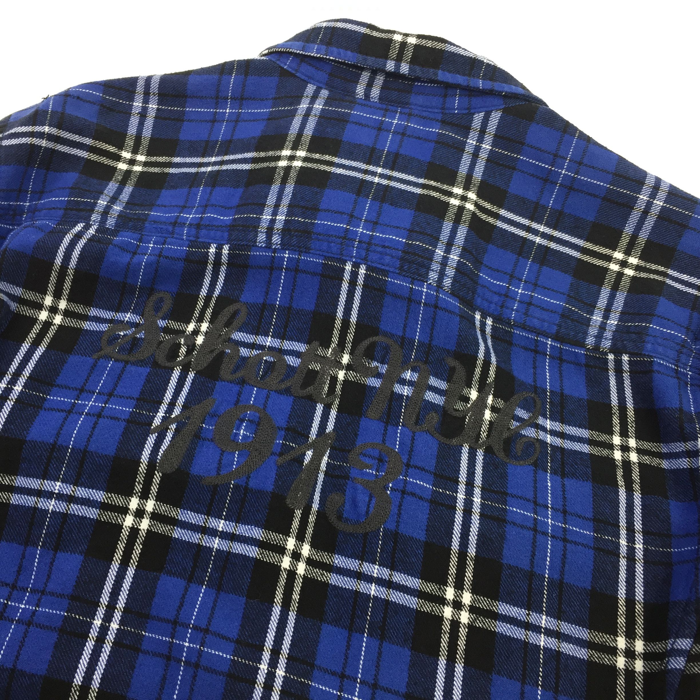Designer × Flannel × Schott Schott Bros NYC Flannel Shirt Size US M / EU 48-50 / 2 - 11 Thumbnail