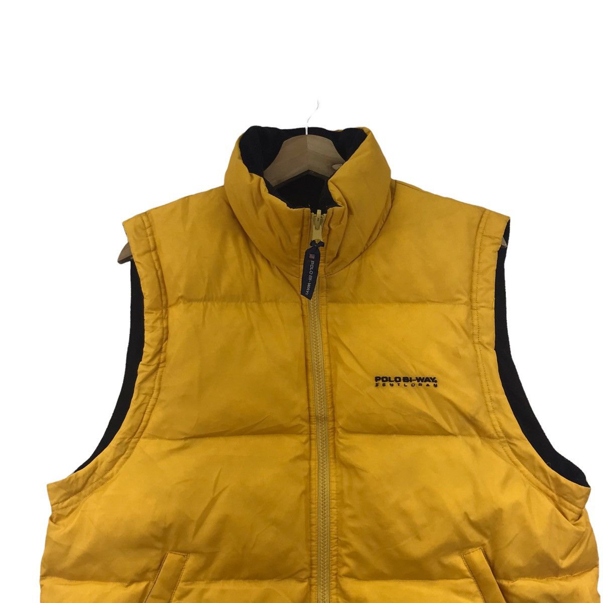 Polo Ralph Lauren POLO-BI WAY Reversible Yellow Blue Puffer Down Jacket Size US M / EU 48-50 / 2 - 2 Thumbnail