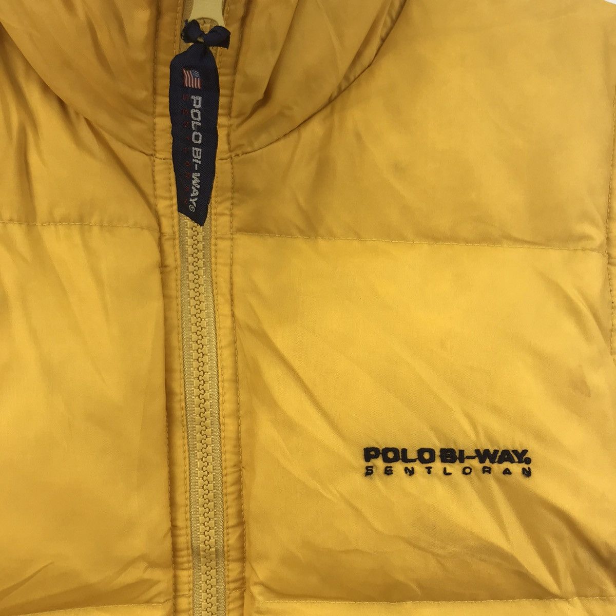 Polo Ralph Lauren POLO-BI WAY Reversible Yellow Blue Puffer Down Jacket Size US M / EU 48-50 / 2 - 3 Thumbnail