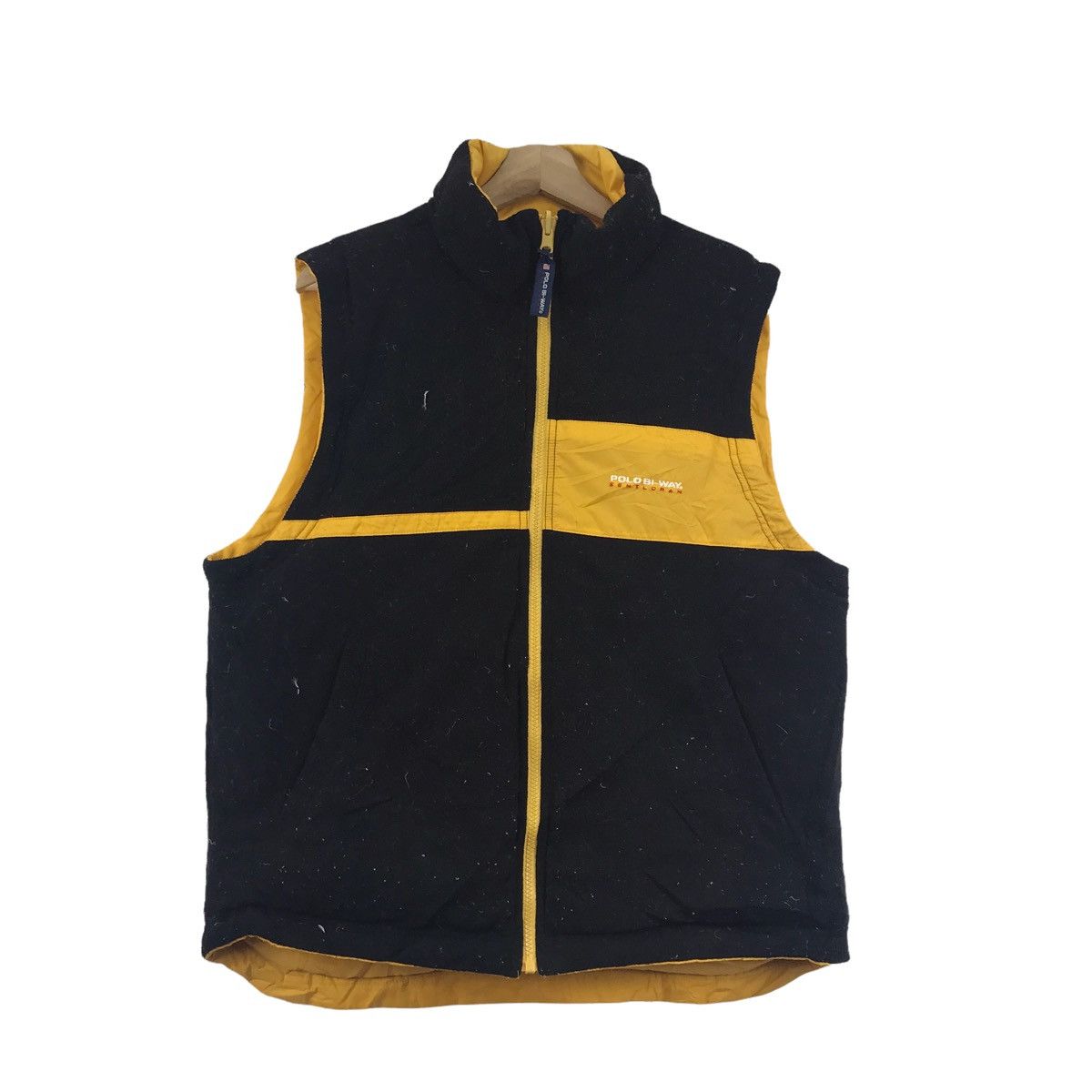 Polo Ralph Lauren POLO-BI WAY Reversible Yellow Blue Puffer Down Jacket Size US M / EU 48-50 / 2 - 6 Thumbnail