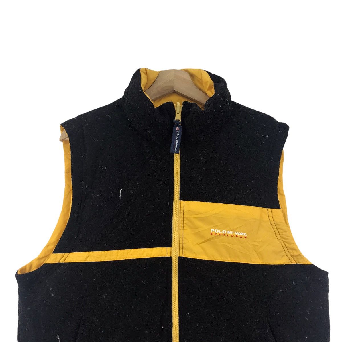Polo Ralph Lauren POLO-BI WAY Reversible Yellow Blue Puffer Down Jacket Size US M / EU 48-50 / 2 - 7 Thumbnail
