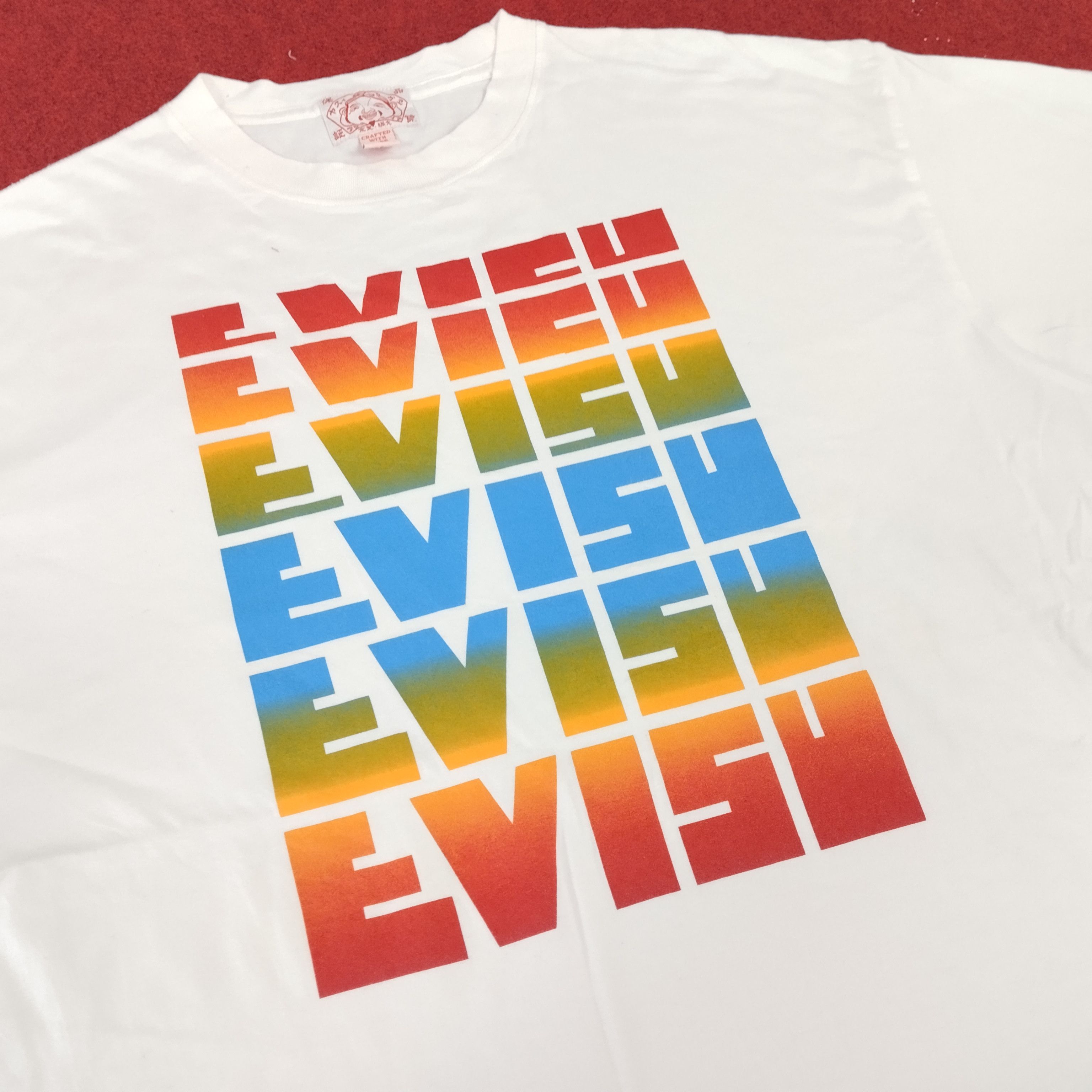Evisu × Japanese Brand Evisu Streetwear Skateboard Style Colouful Design Tshirt Size US XL / EU 56 / 4 - 2 Thumbnail
