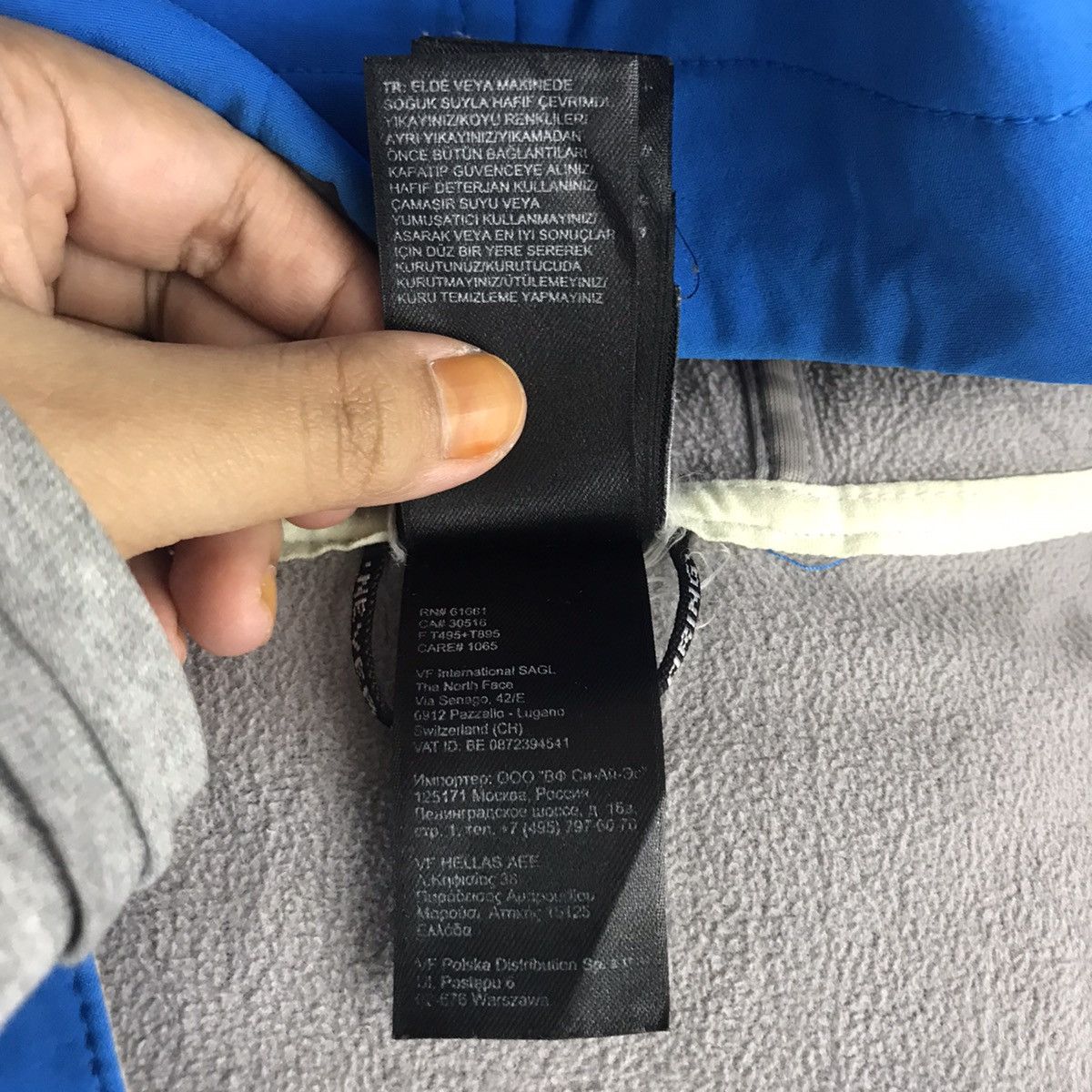 The North Face THE NORTH FACE Outdoor Hiking Blue Light Jacket Size US M / EU 48-50 / 2 - 7 Thumbnail